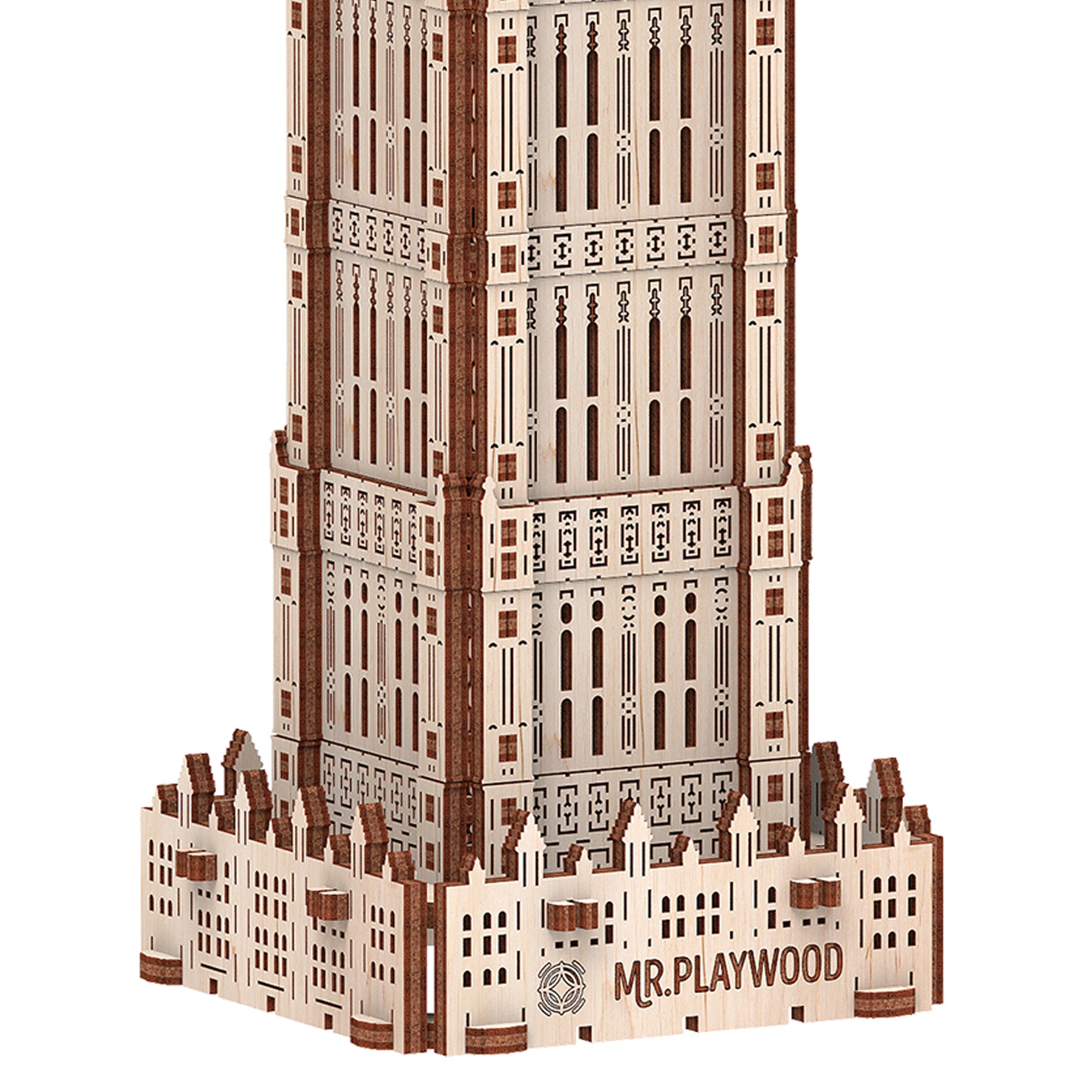 Mr.PLAYWOOD Big Ben 3D Wooden STEM Puzzle - Image 3