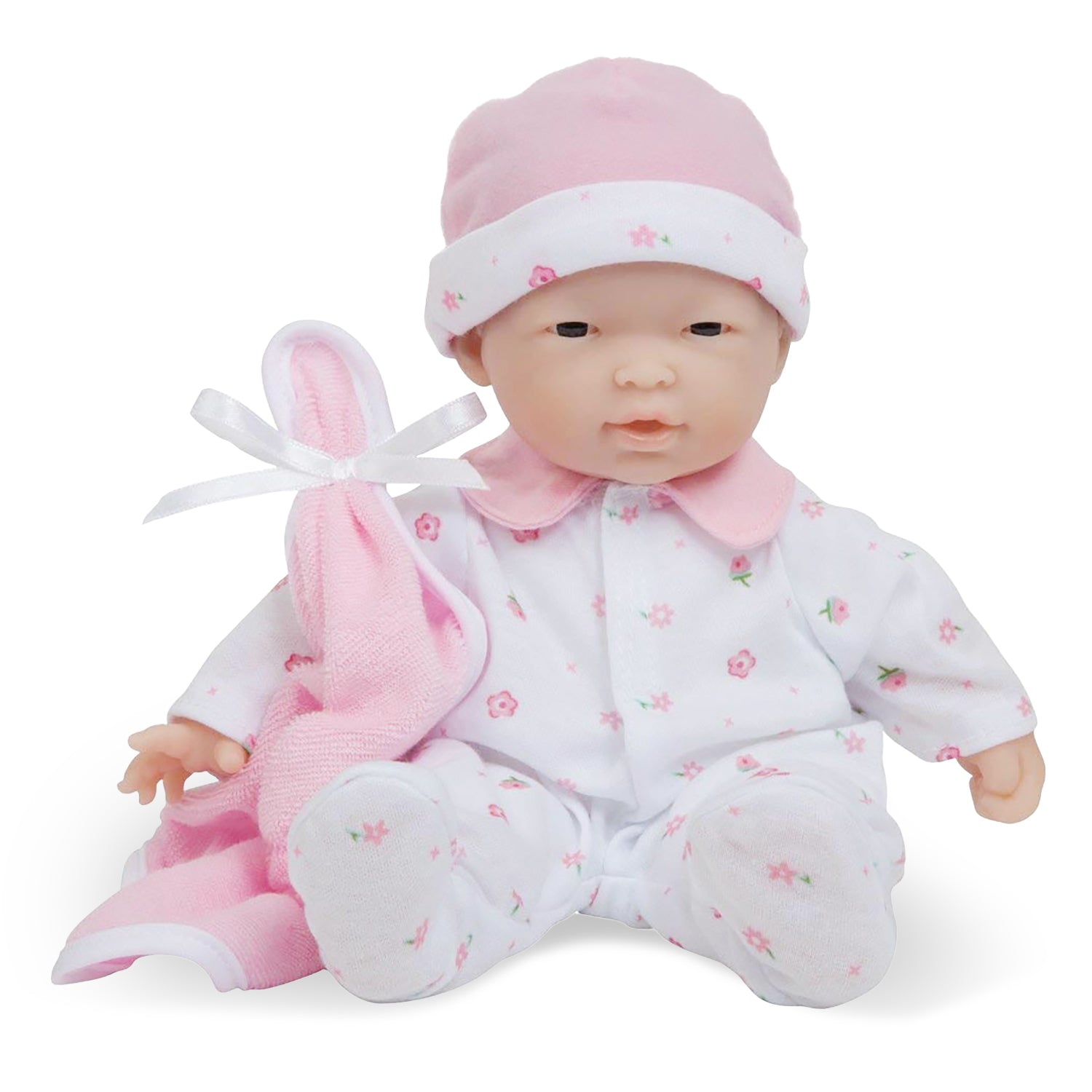 Alternative view of JC Toys La Baby - 11-inch Soft Baby Doll with Pink Outfit and Accessories
