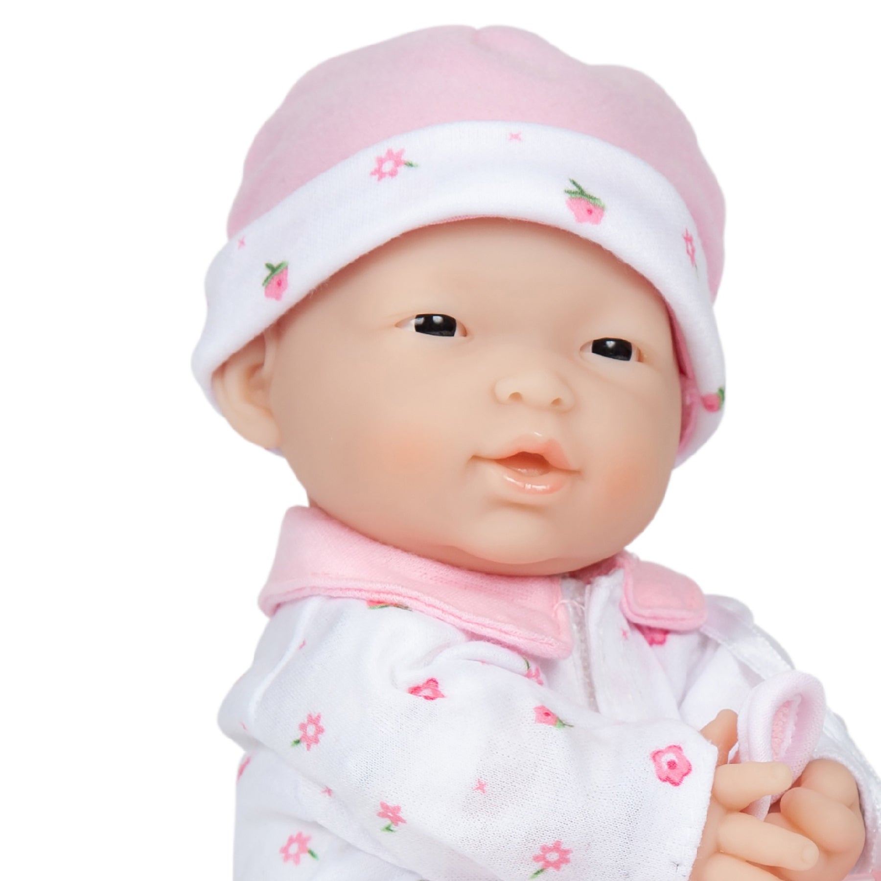 JC Toys La Baby - 11-inch Soft Baby Doll with Pink Outfit and Accessories - Image 5