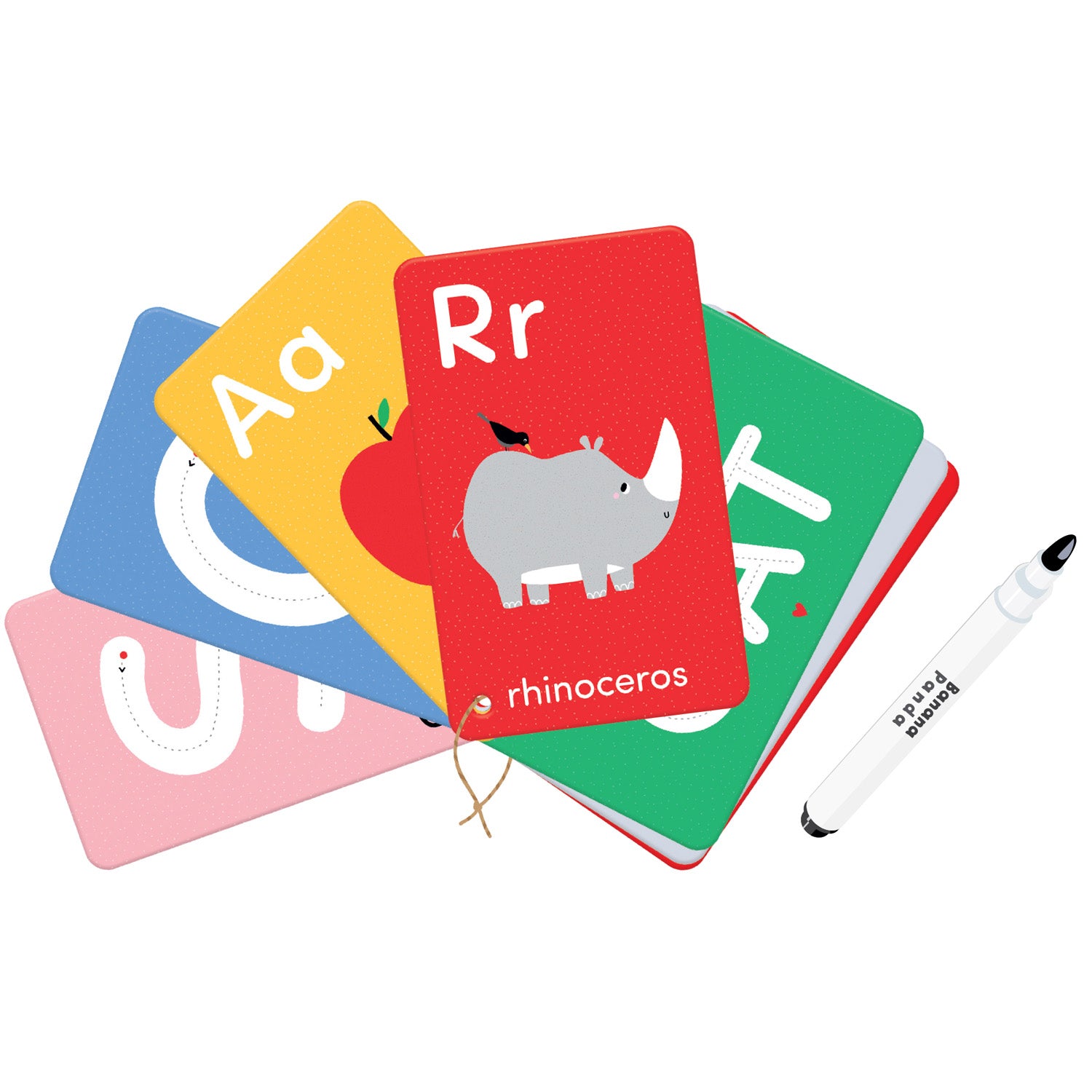 Banana Panda Let's Write and Wipe - Educational Letters Toy for Preschoolers - Image 3