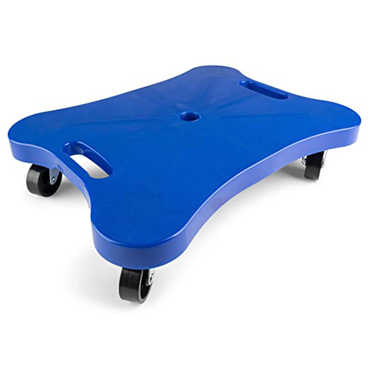 Alternative view of Champion Sports Contoured Plastic Scooter with Handles, Royal Blue