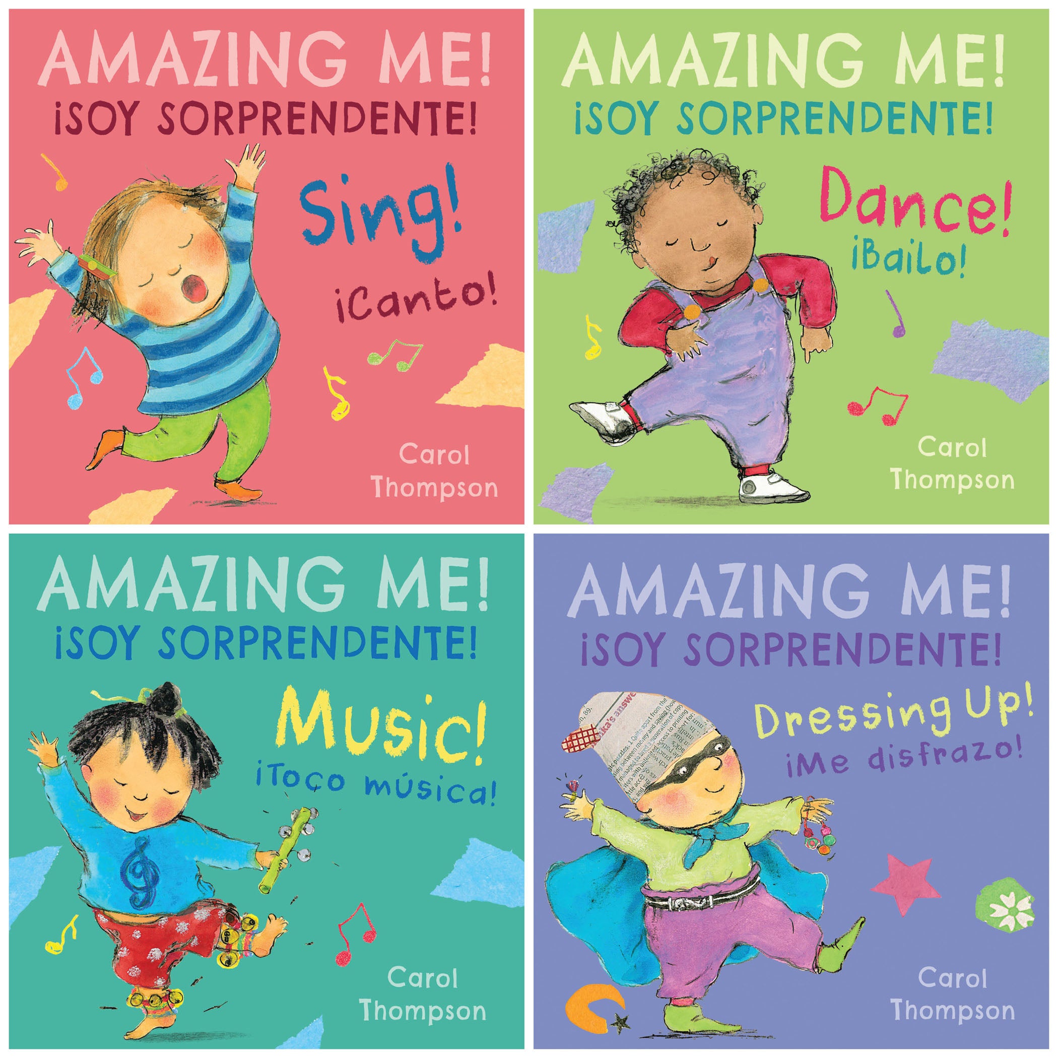 Amazing Me! Soy Sorprendente! 4 Board Book Set