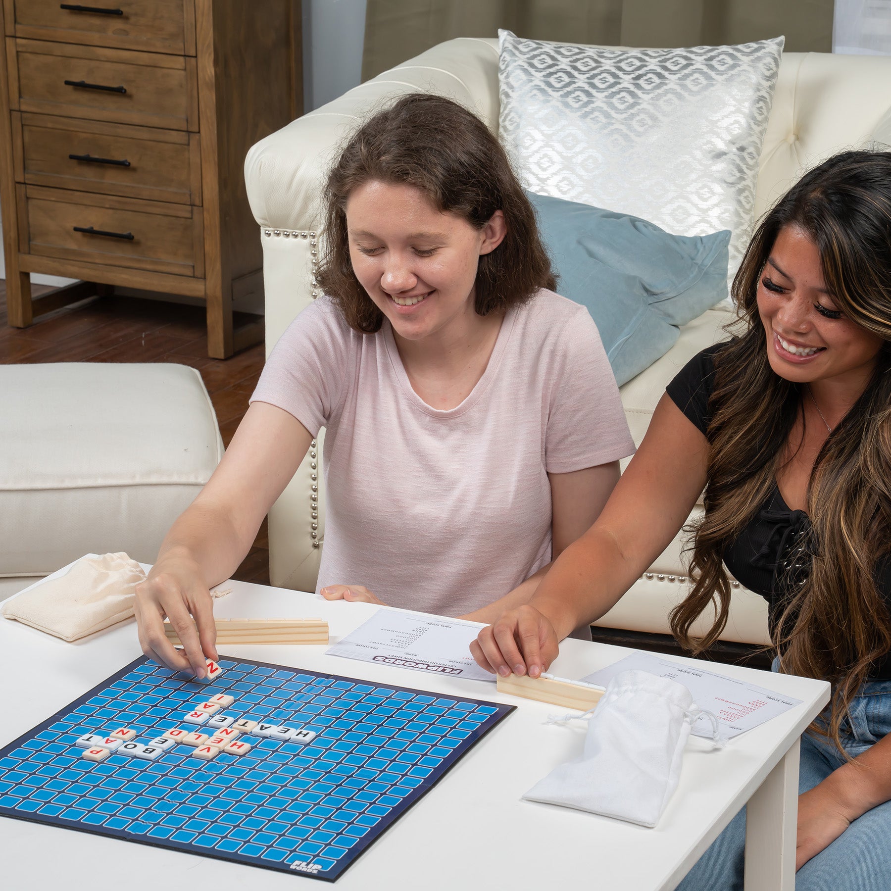 Continuum Games Flip Words Red vs Black Duel Board Game - Image 5