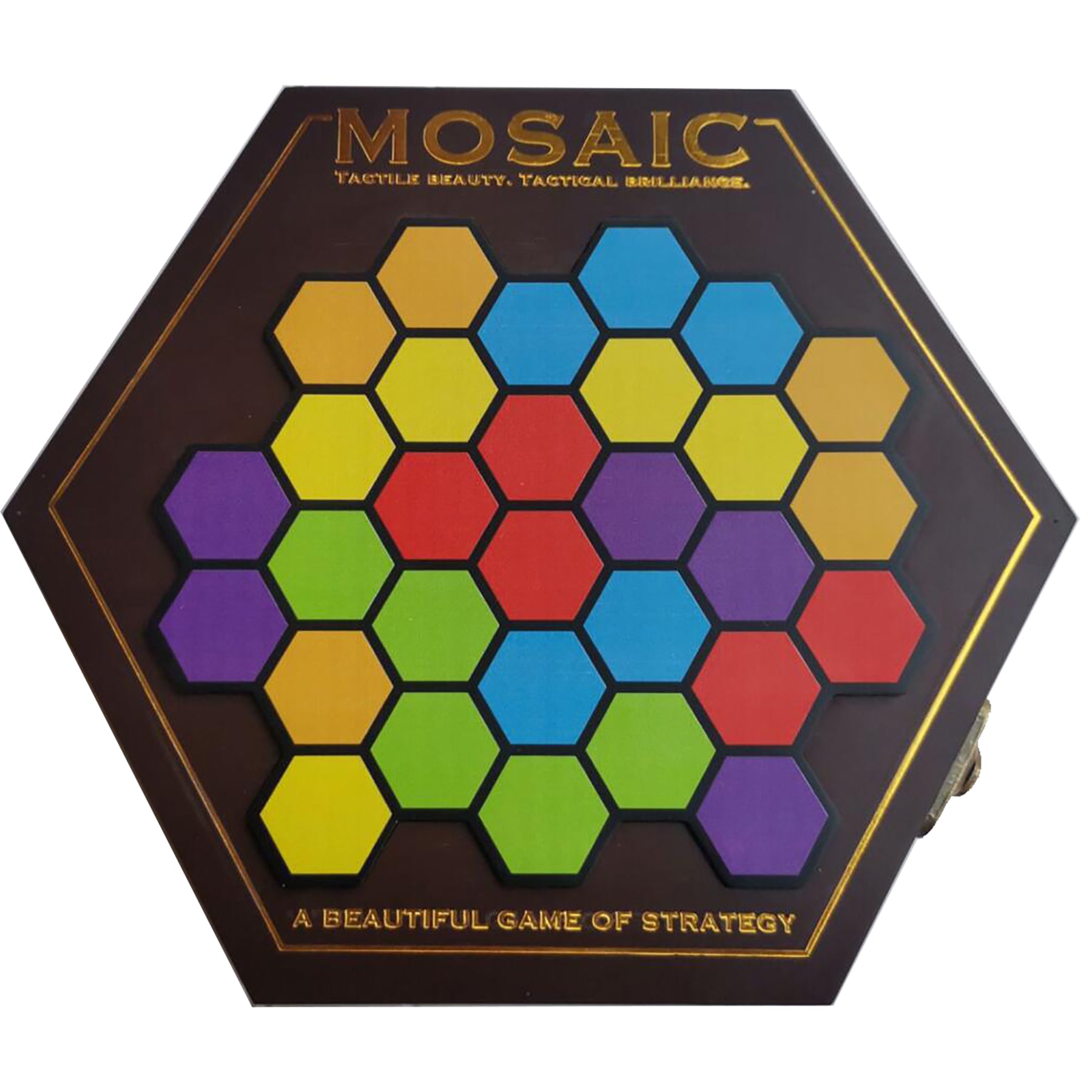 Alternative view of Continuum Games Mosaic Tile Strategy Game for Family Nights