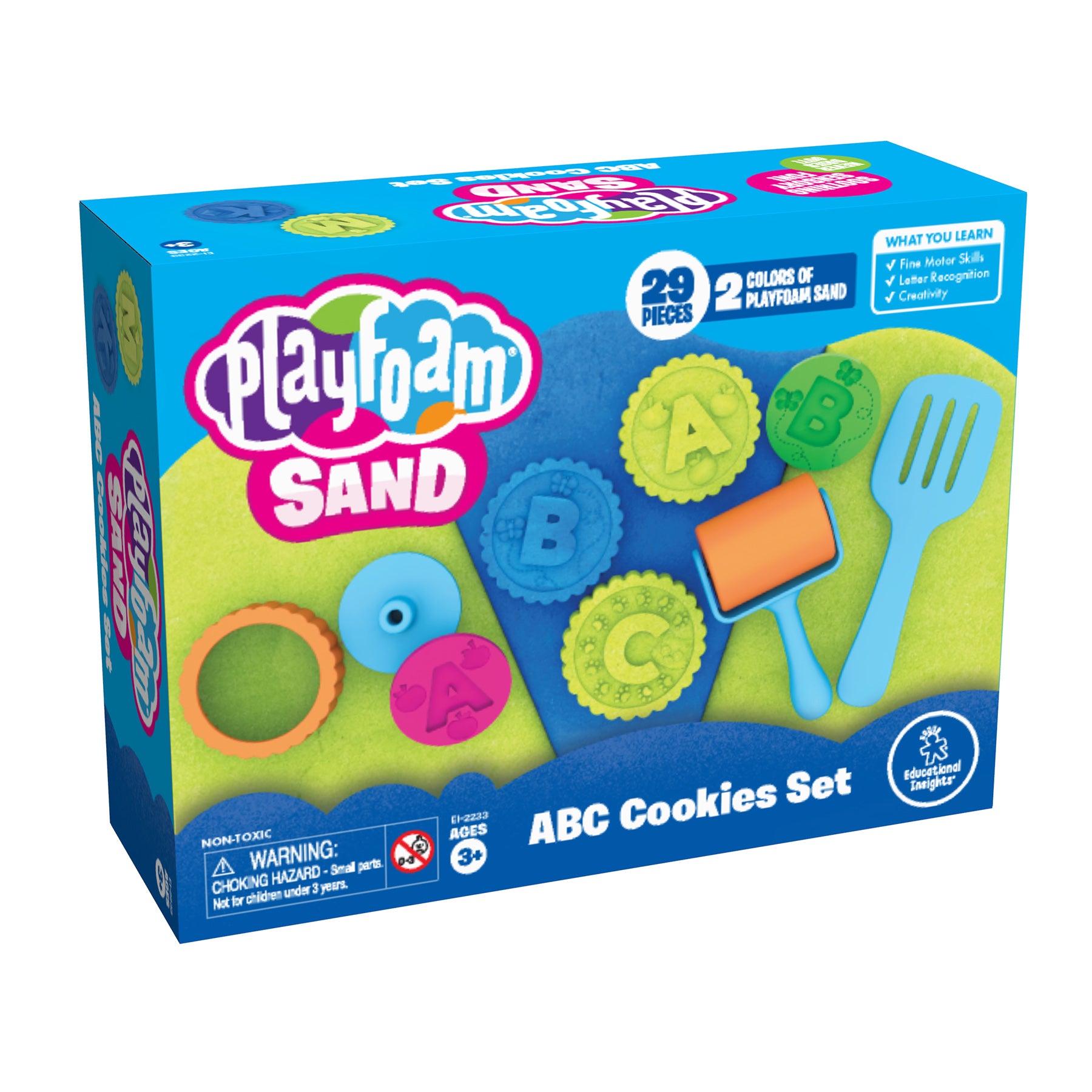 Educational Insights Playfoam Sand ABC Cookies Set - Image 2