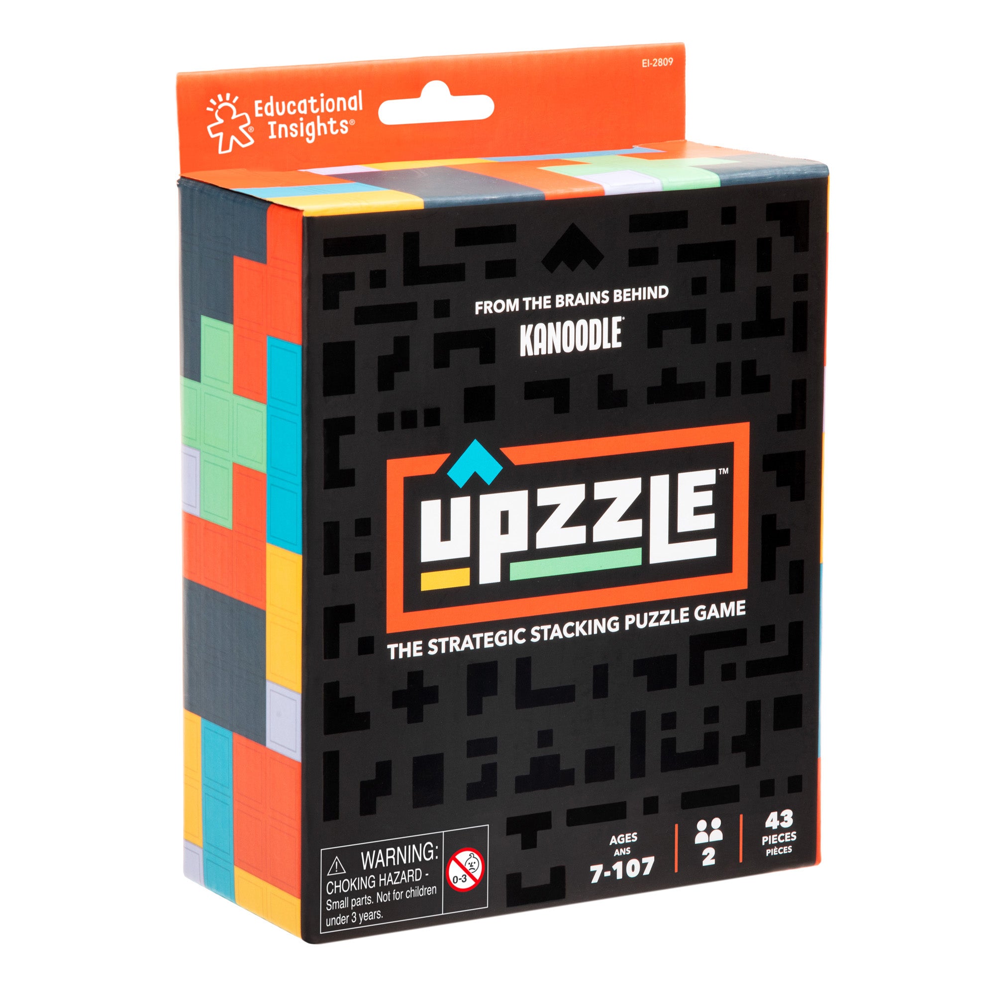 Alternative view of Educational Insights Upzzle Strategic Stacking Puzzle Game