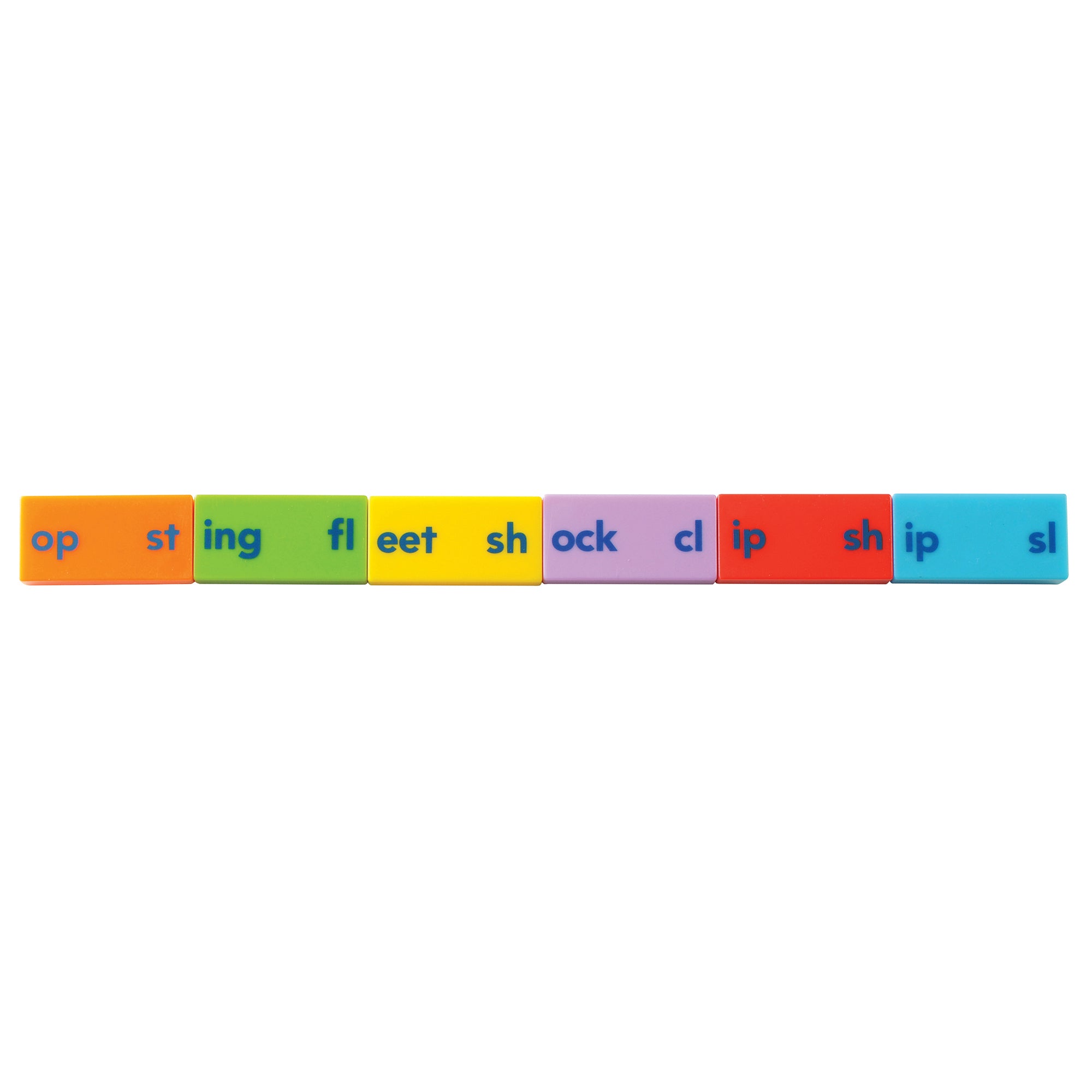 Alternative view of Educational Insights Phonics Dominoes - Blends and Digraphs - Colorful Word Building Set