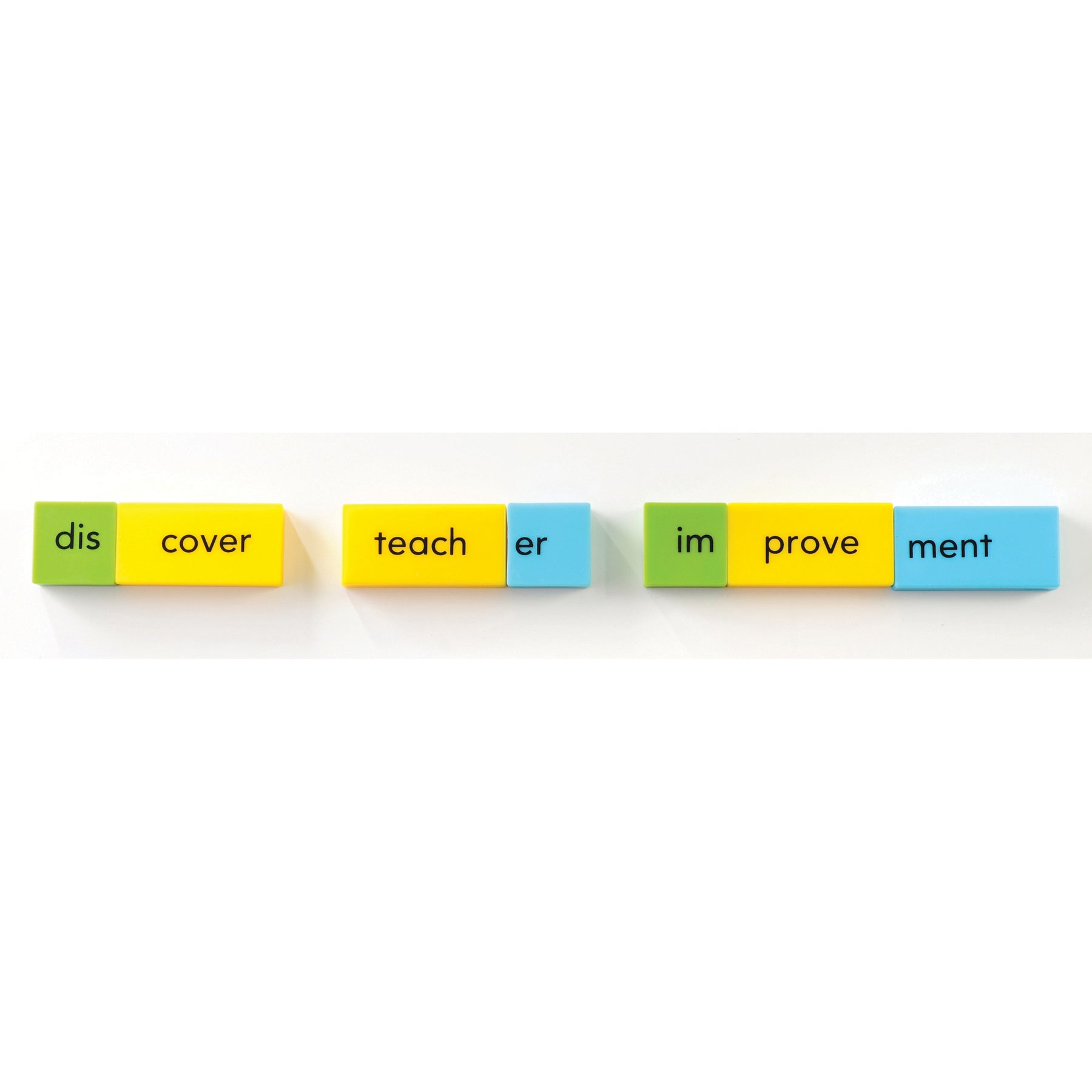 Alternative view of Educational Insights Word Building Dominoes - Color-Coded Vocabulary Game
