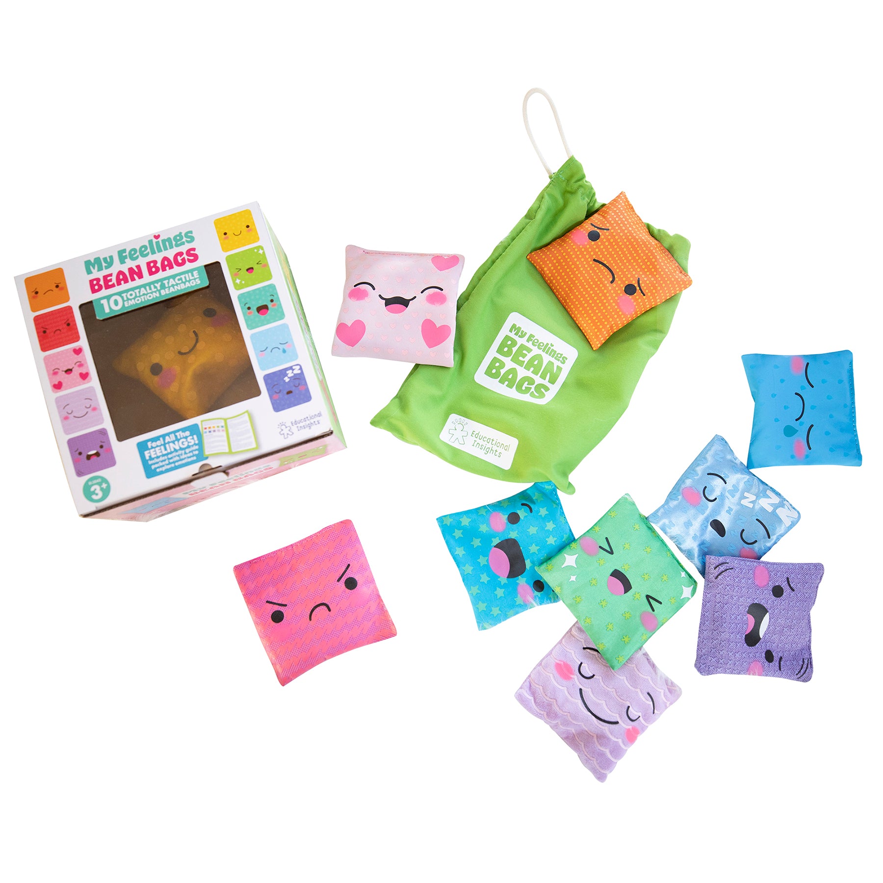 Alternative view of Educational Insights My Feelings Bean Bags - Emotion Exploration Set