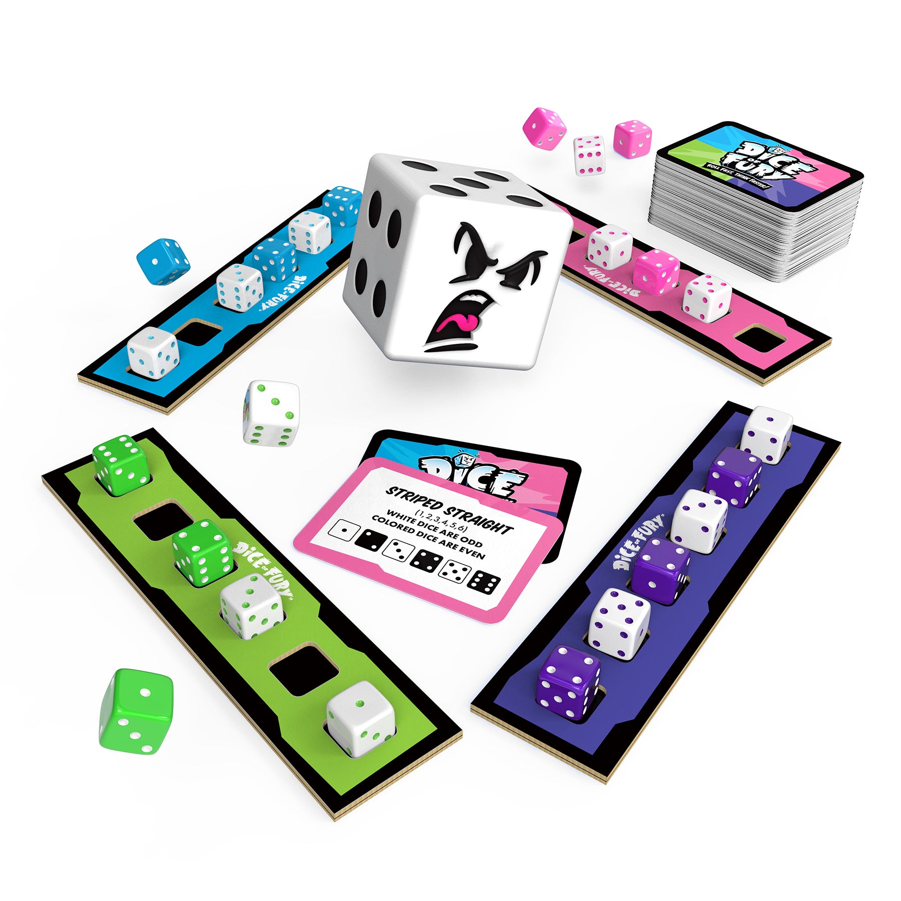 Educational Insights Dice of Fury Fast-Paced Dice Game - Image 3