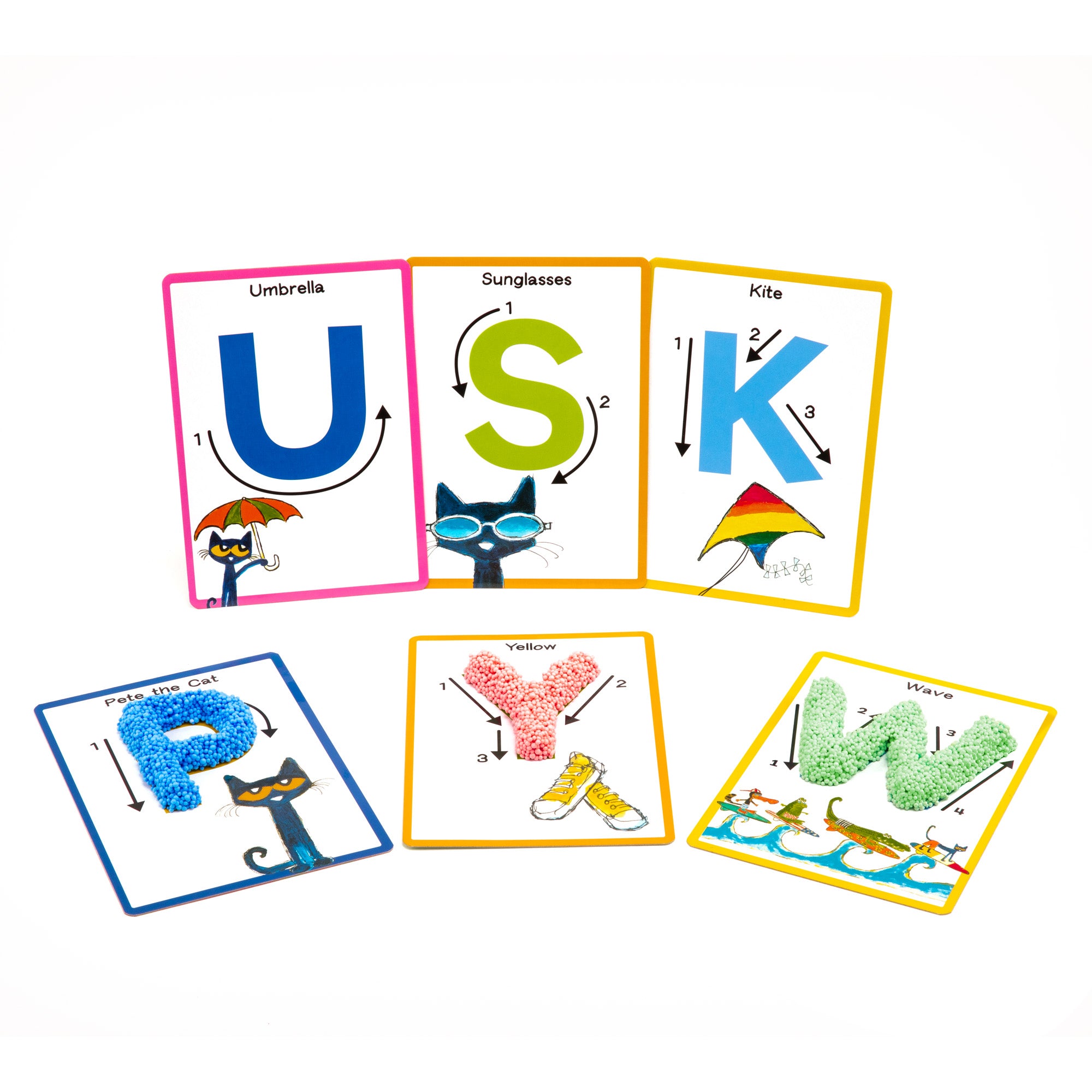 Educational Insights Playfoam Shape & Learn Pete the Cat Groovin' Alphabet - Image 3