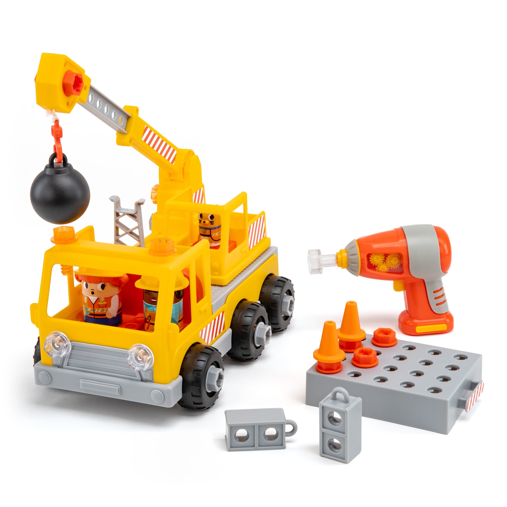 Educational Insights Design & Drill Bolt Buddies Crane - Interactive Construction Toy - Image 4