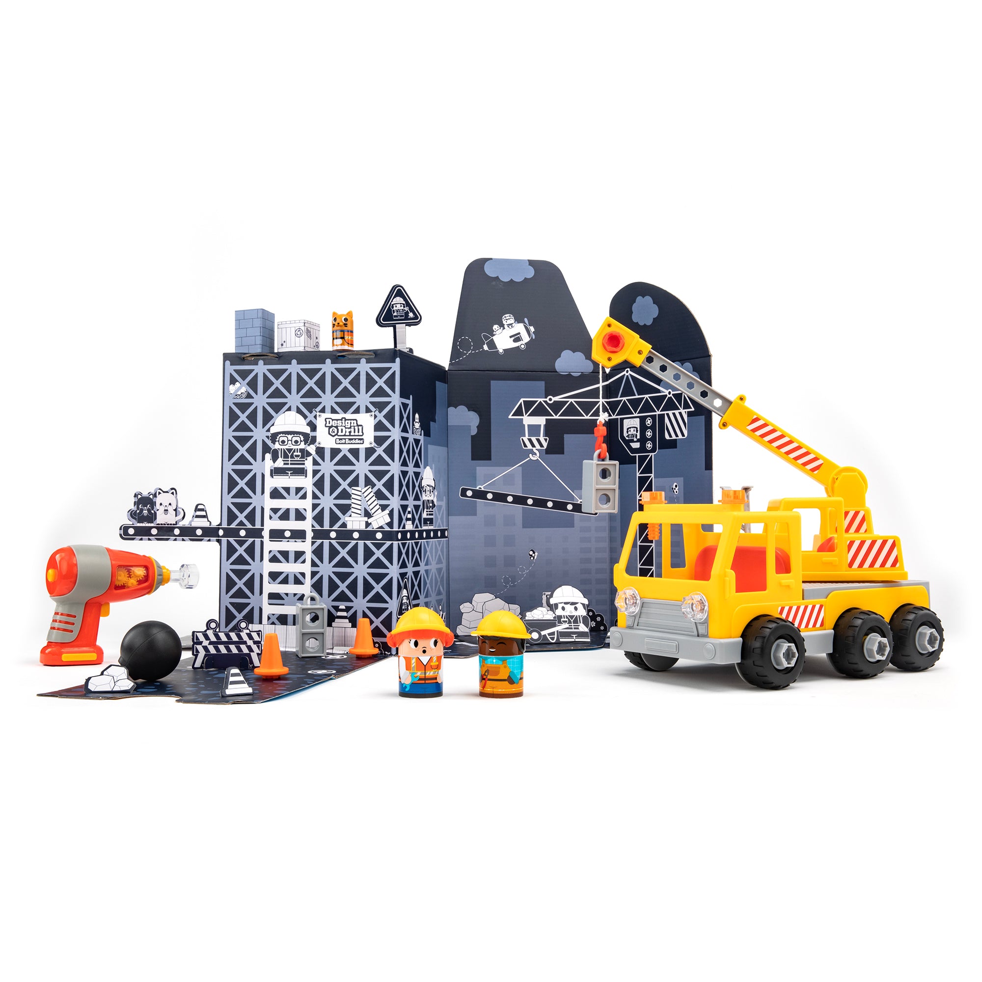 Educational Insights Design & Drill Bolt Buddies Crane - Interactive Construction Toy - Image 5
