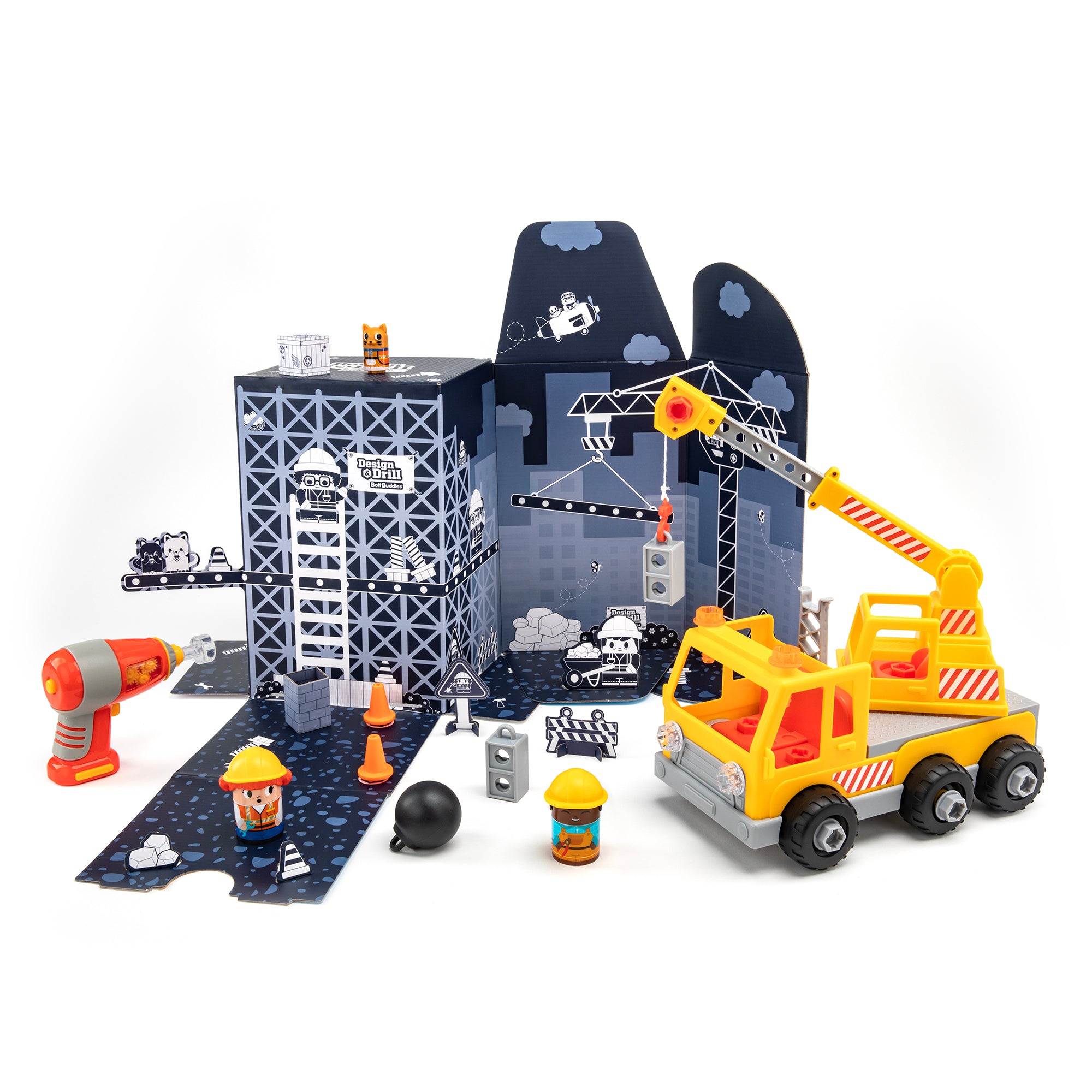 Educational Insights Design & Drill Bolt Buddies Crane - Interactive Construction Toy - Image 6