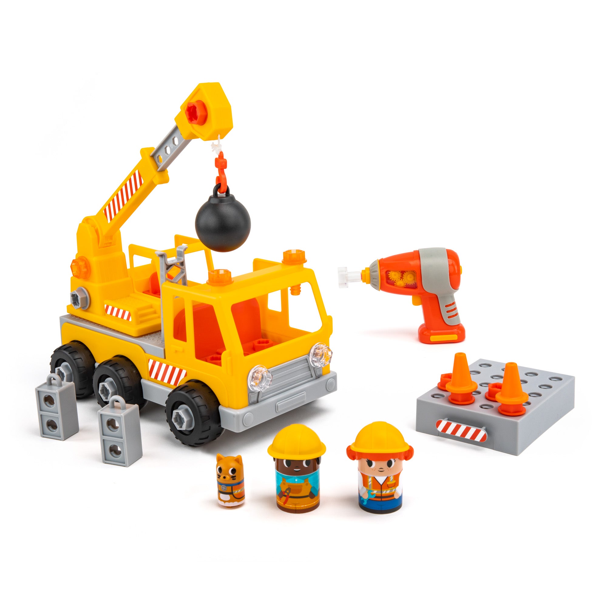 Educational Insights Design & Drill Bolt Buddies Crane - Interactive Construction Toy - Image 7