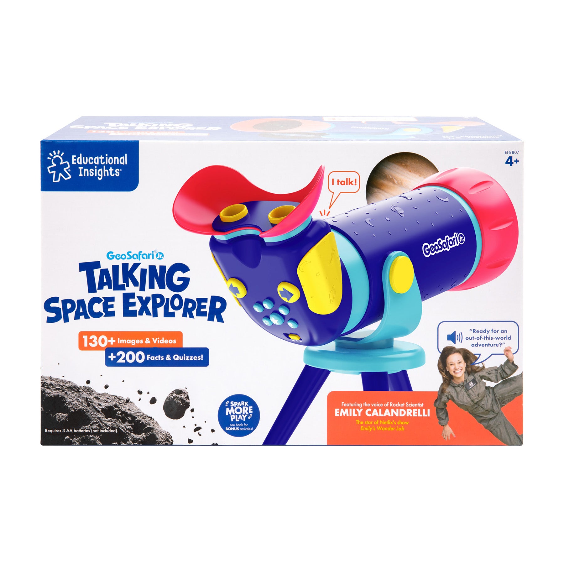 Educational Insights GeoSafari Jr. Talking Space Explorer Play Telescope - Image 2