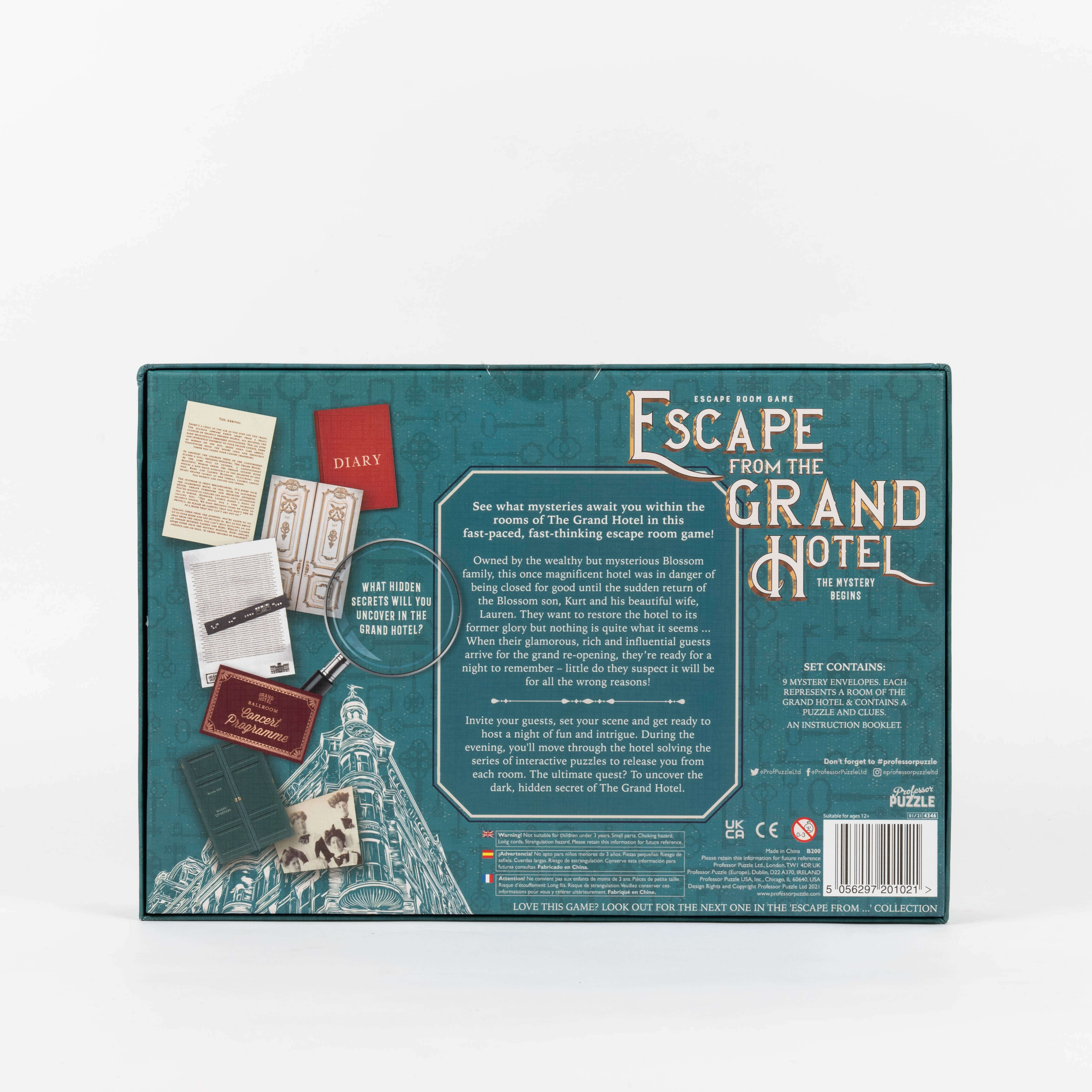 Escape from the Grand Hotel Mystery Puzzle Game - Image 2