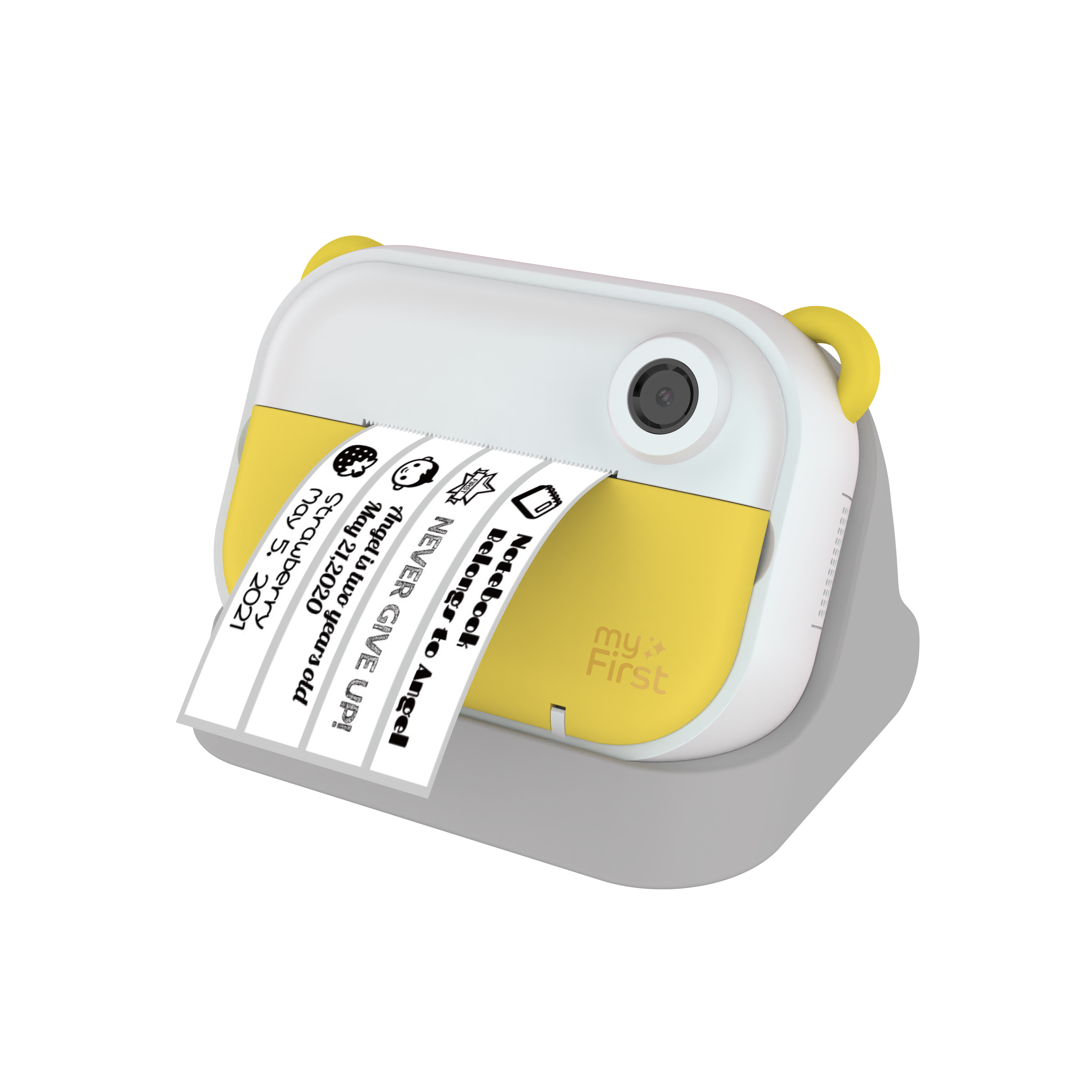 myFirst Camera Insta Wi - Instant Fun Print Camera for Kids, Yellow