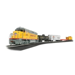 Alternative view of Bachmann Trains - Track King HO Scale Ready To Run Electric Train Set