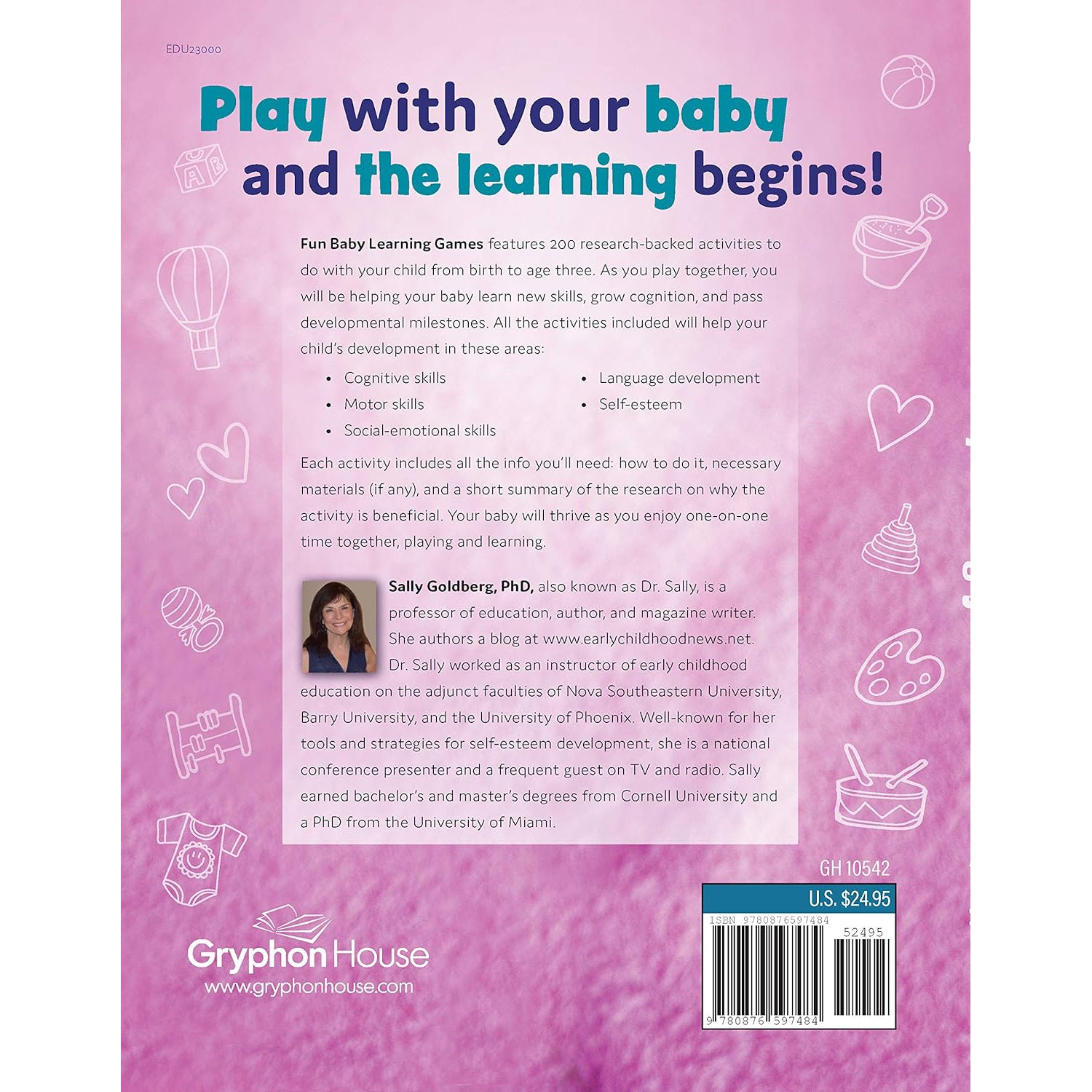Alternative view of Gryphon House Baby and Toddler Development Playbook - Educational Games