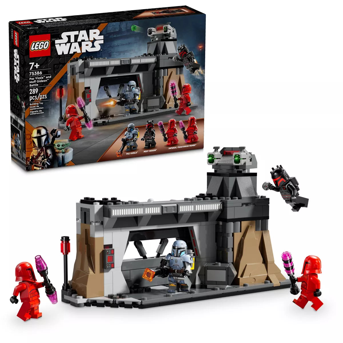 LEGO Star Wars Mandalorian 75386 Paz Vizsla & Moff Gideon Battle Set