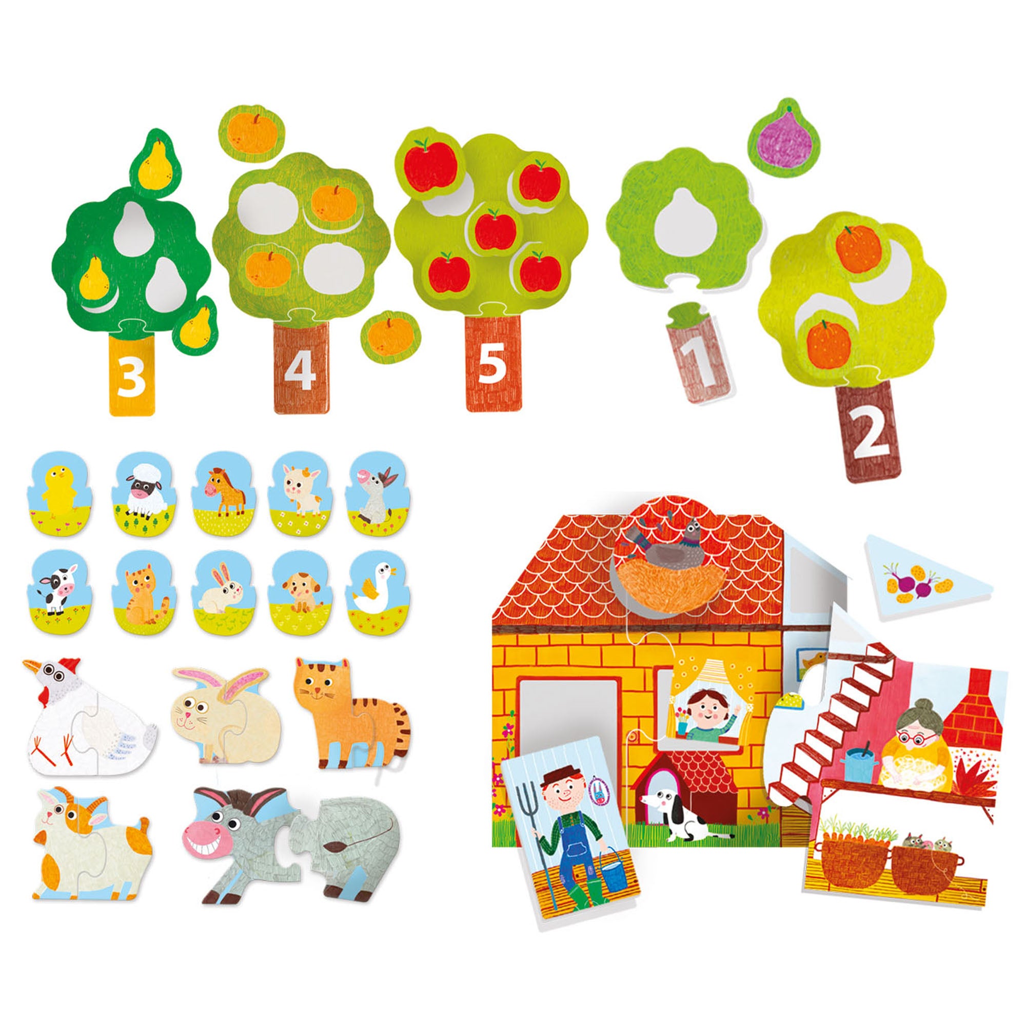 Headu 6 Intelligences Farm Games & Activities - Educational Playset - Image 3