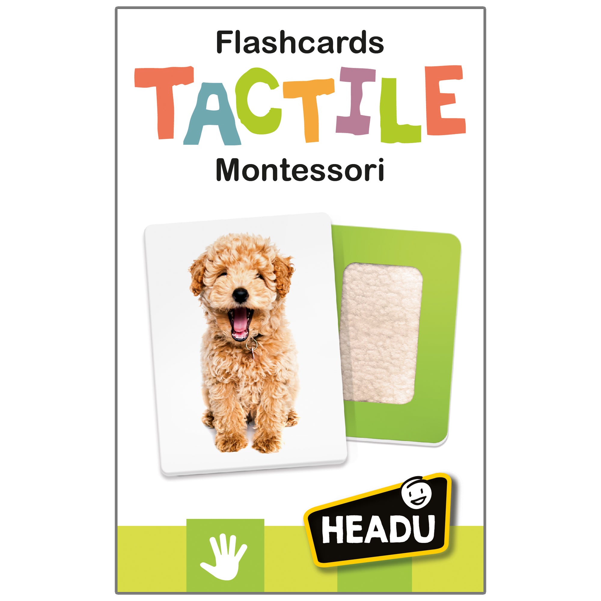 Headu Montessori Touch & Feel Flashcards - Sensory Exploration Toy - Image 3