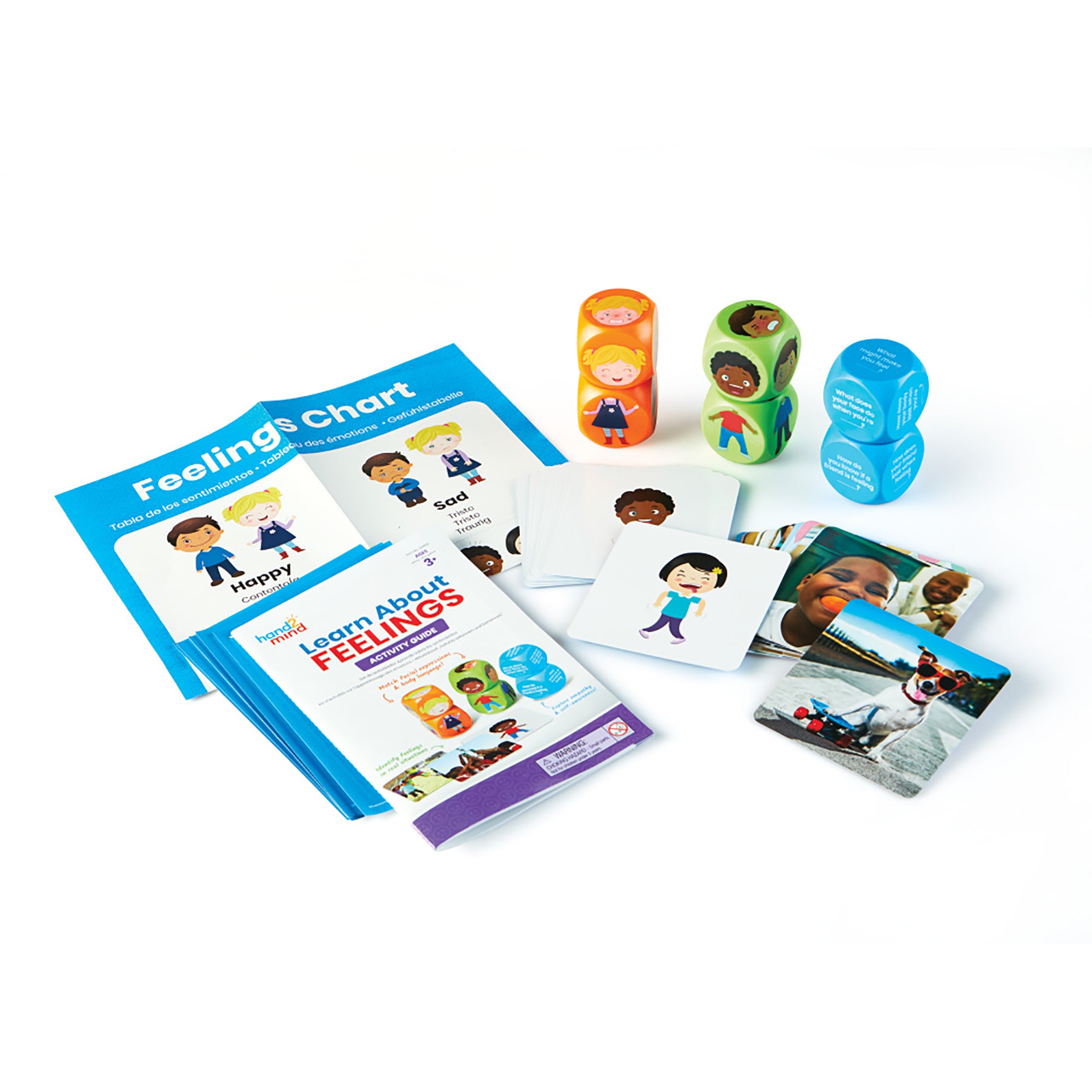 Hand2Mind Learn About Feelings Activity Set - Emotion Exploration for Kids - Image 2