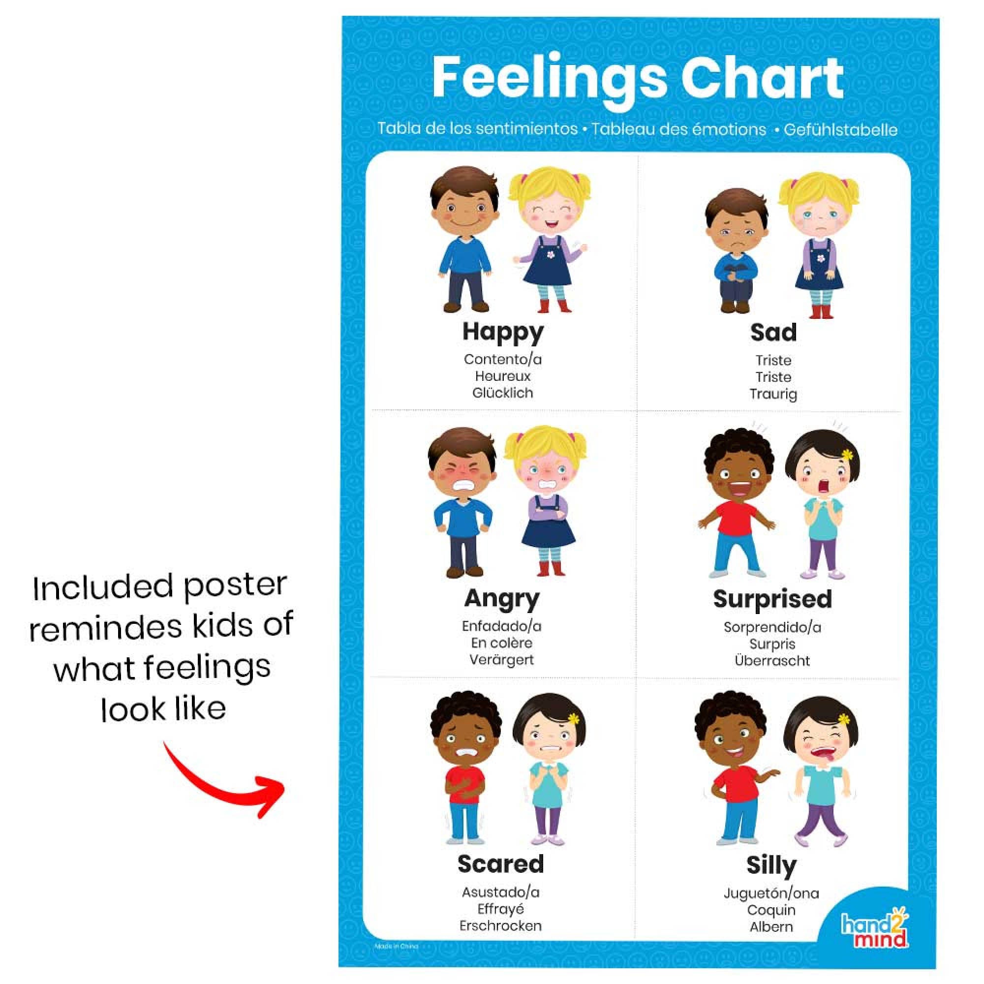 Hand2Mind Learn About Feelings Activity Set - Emotion Exploration for Kids - Image 5