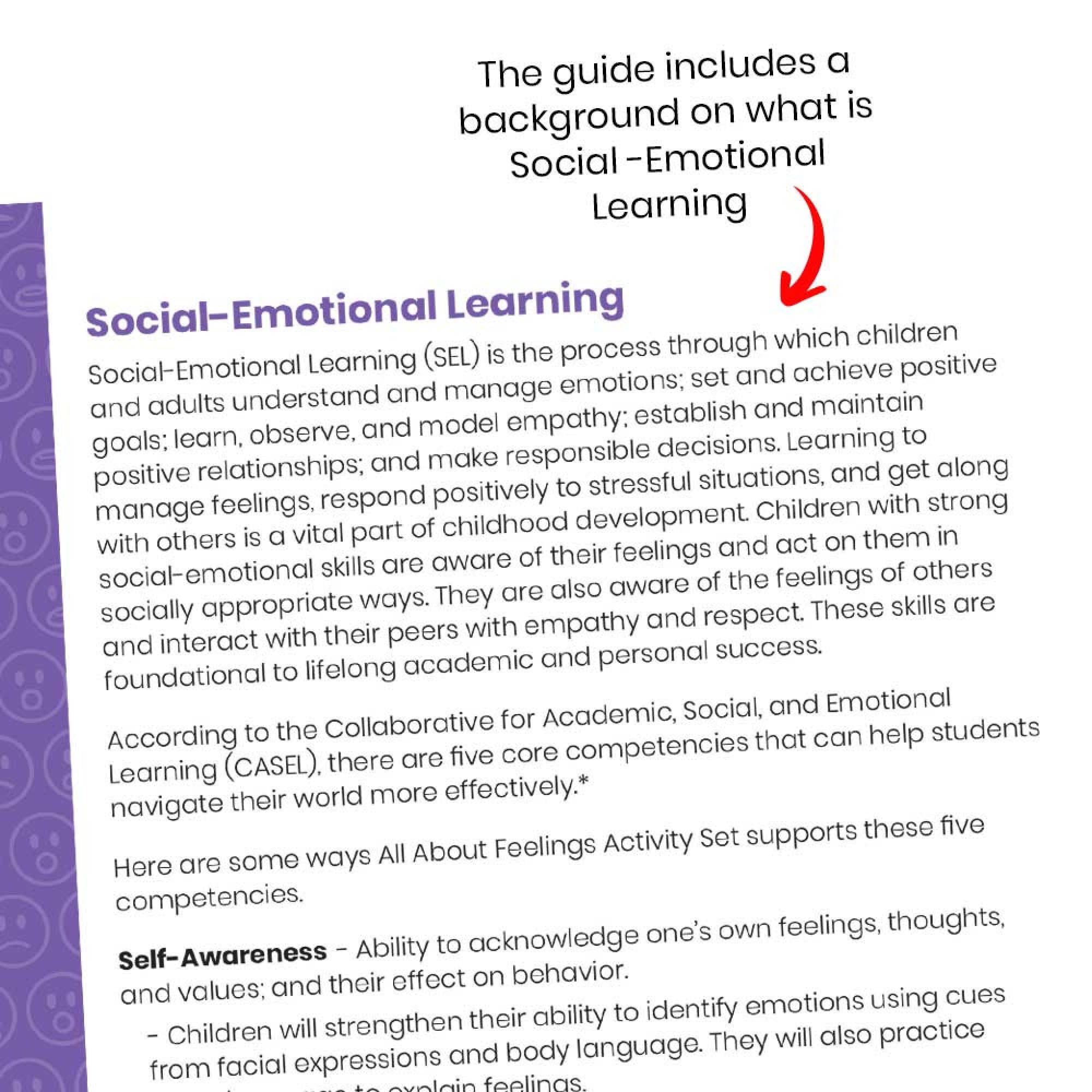 Hand2Mind Learn About Feelings Activity Set - Emotion Exploration for Kids - Image 8