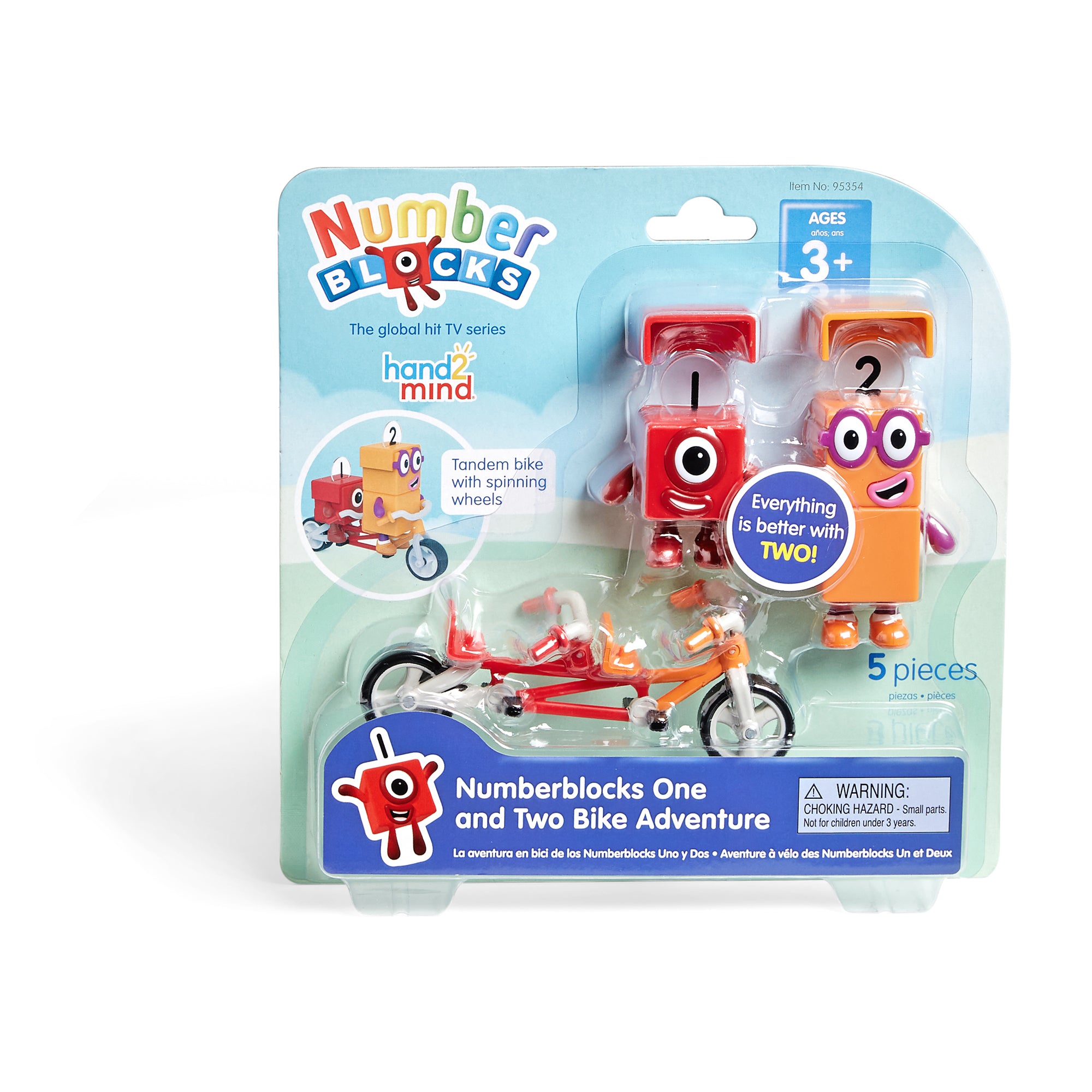 Hand2Mind Numberblocks One and Two Interactive Bike Adventure Toy - Image 3