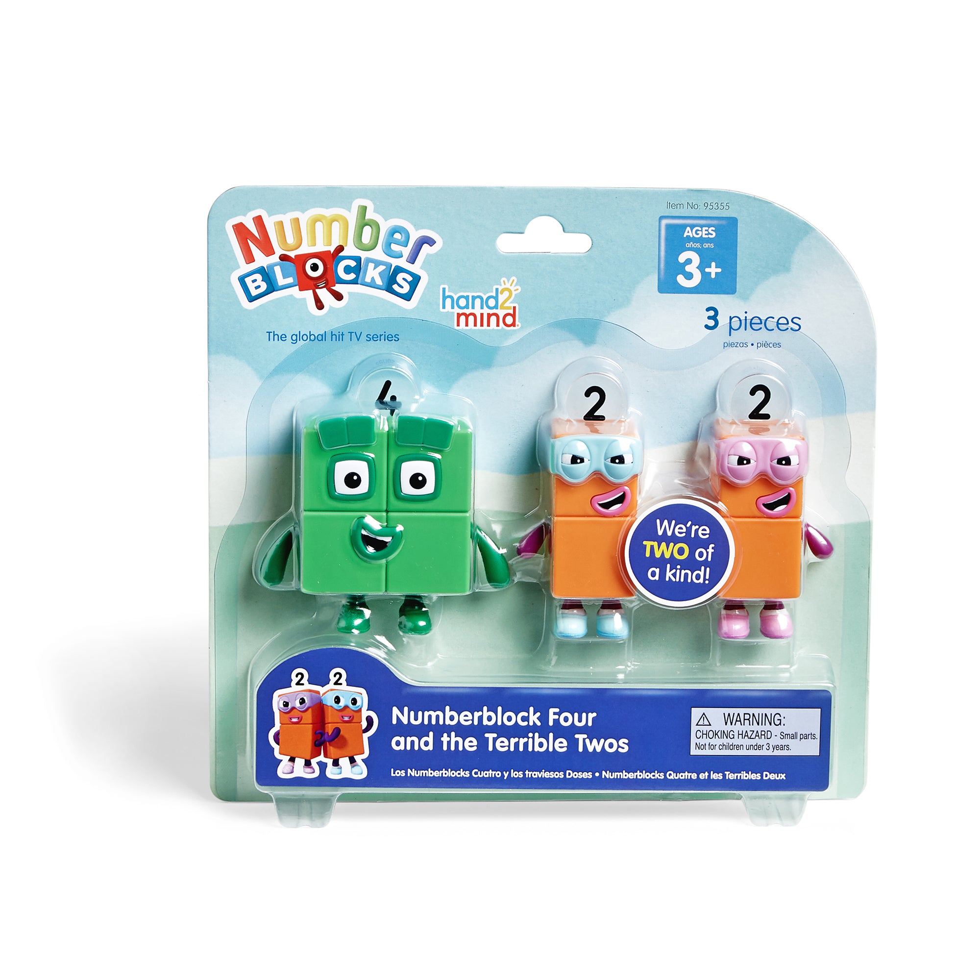 Hand2Mind Numberblocks Four and The Terrible Twos - Learning Fun - Multicolor - Image 4