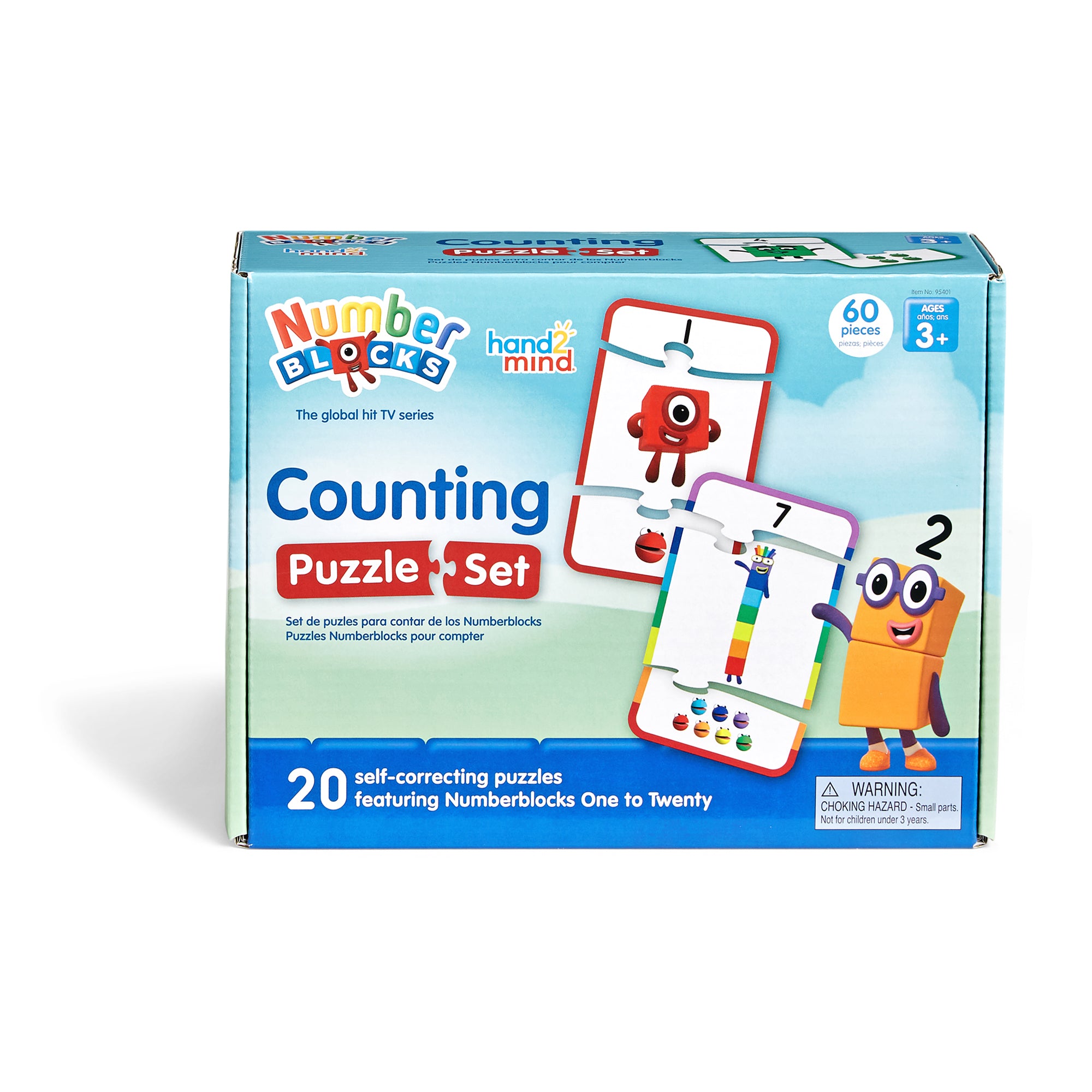 Alternative view of Hand2Mind Numberblocks Counting Puzzle Set - Numeracy Fun - Ages 3-5