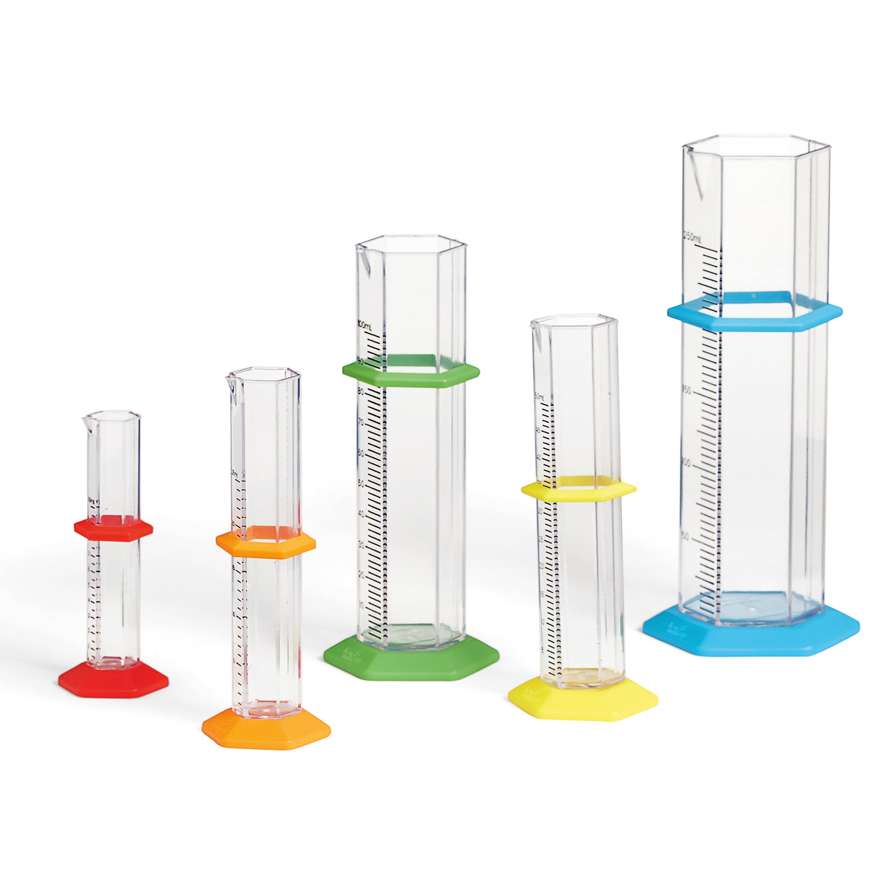 Hand2Mind Starter Science Graduated Cylinders Set for Kids - Image 5