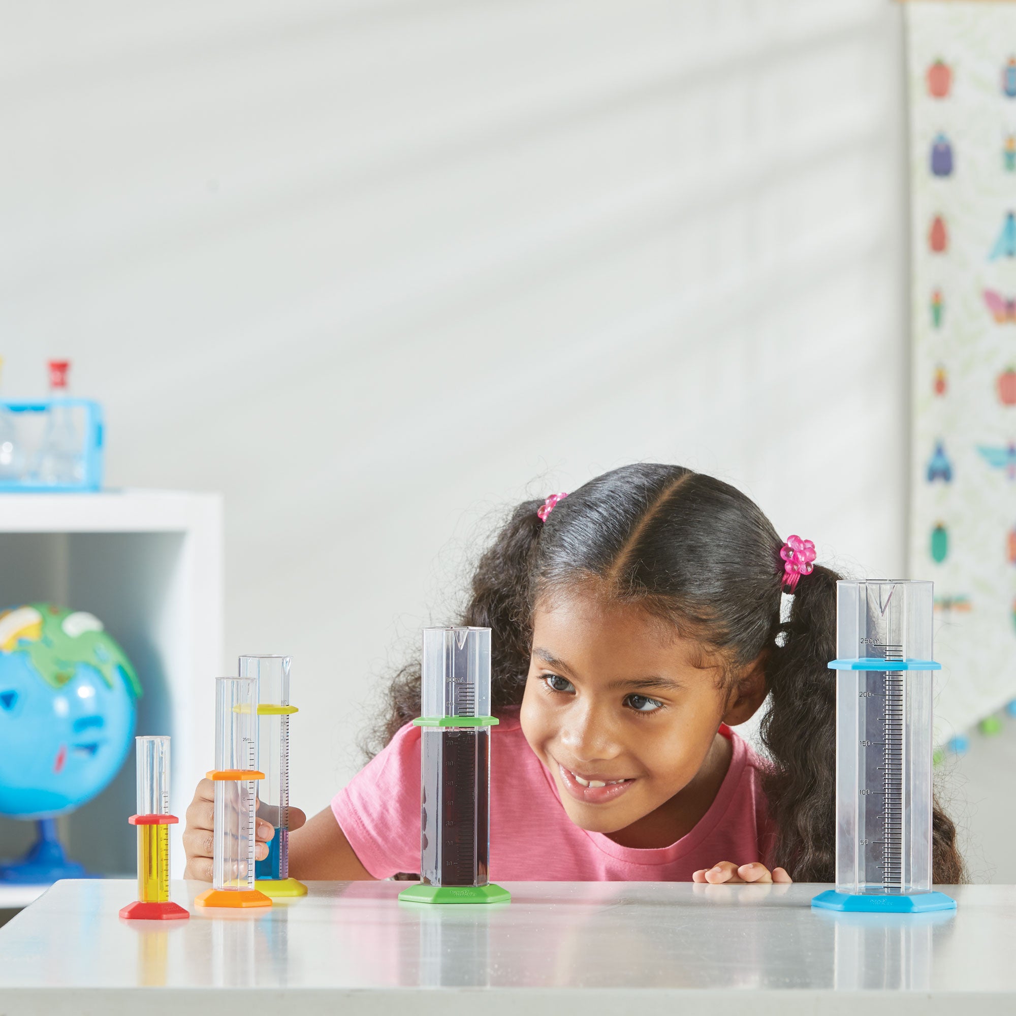 Hand2Mind Starter Science Graduated Cylinders Set for Kids - Image 7