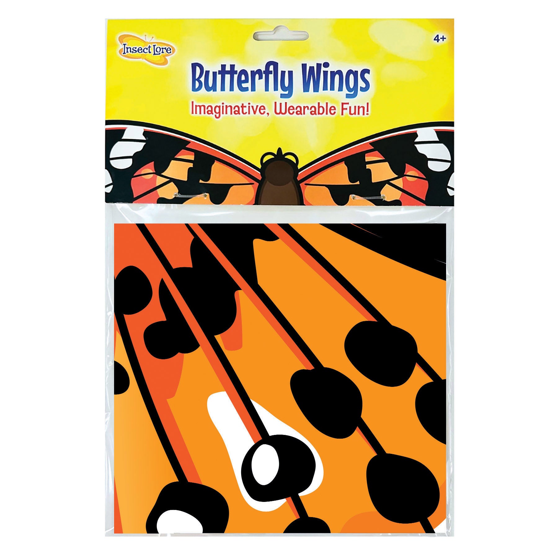 Alternative view of Insect Lore Vibrant Painted Lady Butterfly Wings for Kids, 3-Pack
