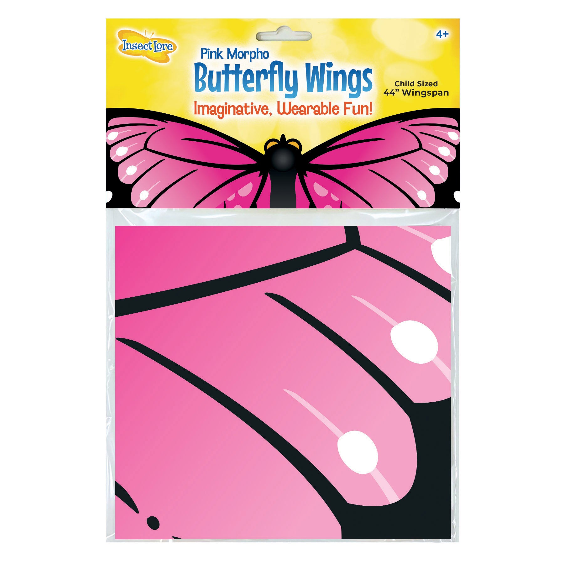 Alternative view of Insect Lore 3-Pack Dress-Up Morpho Butterfly Wings – Pink
