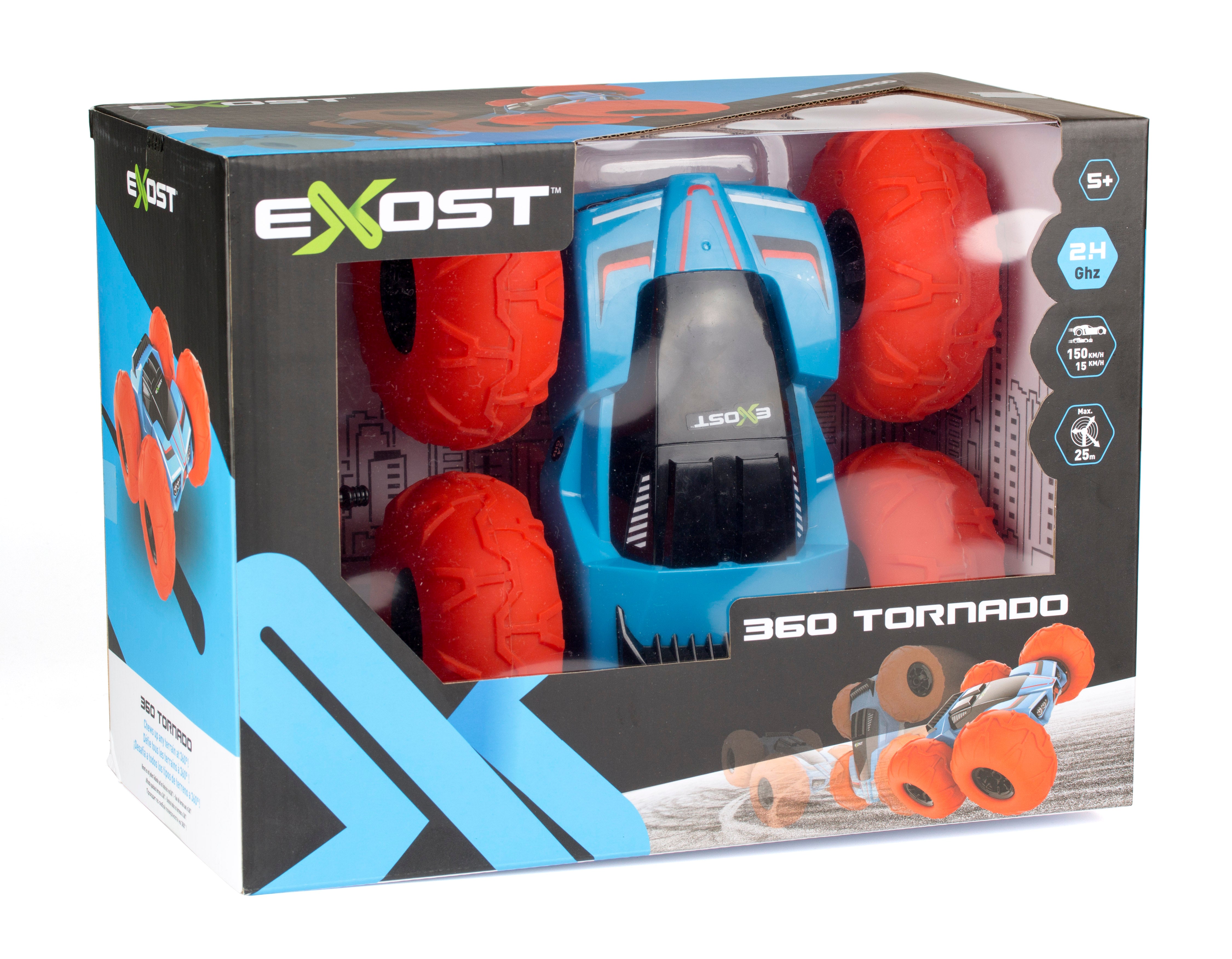 Alternative view of EXOST 360 Tornado Remote Control Stunt Car - Orange