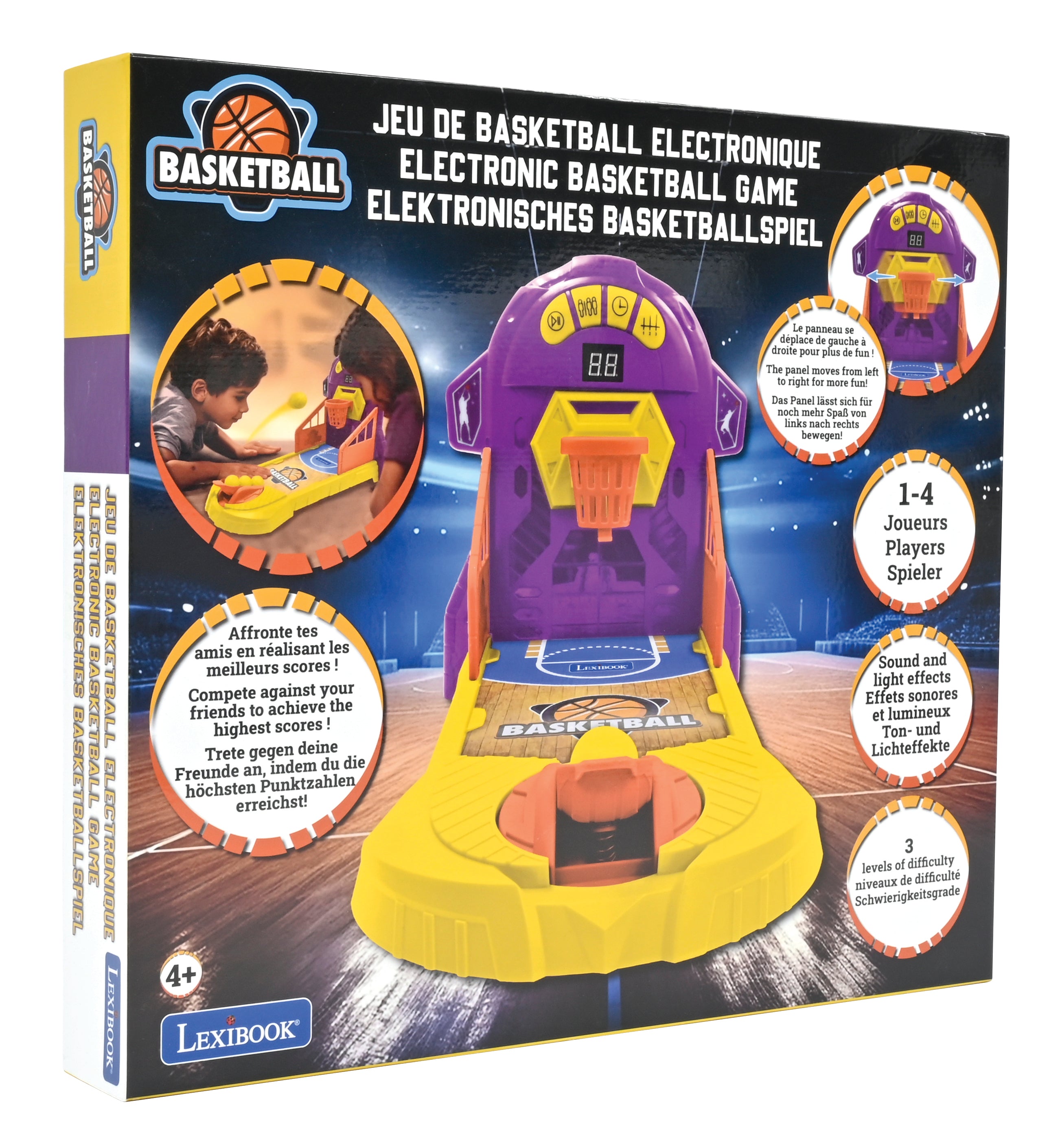 LEXIBOOK Electronic basketball Game with lights and sounds - Image 5