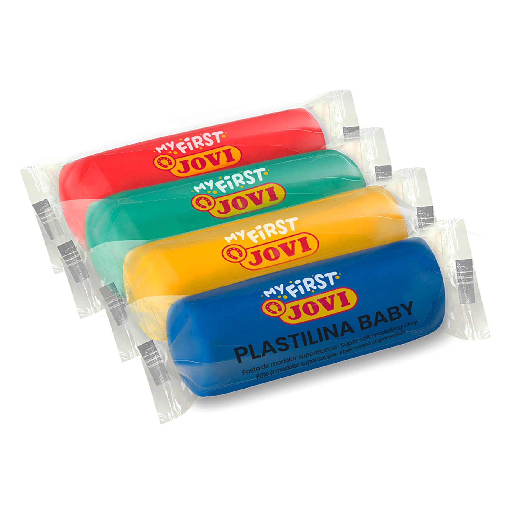 Alternative view of JOVI Baby School Multi-Color Plastilina Modeling Clay Set - 60 Bars