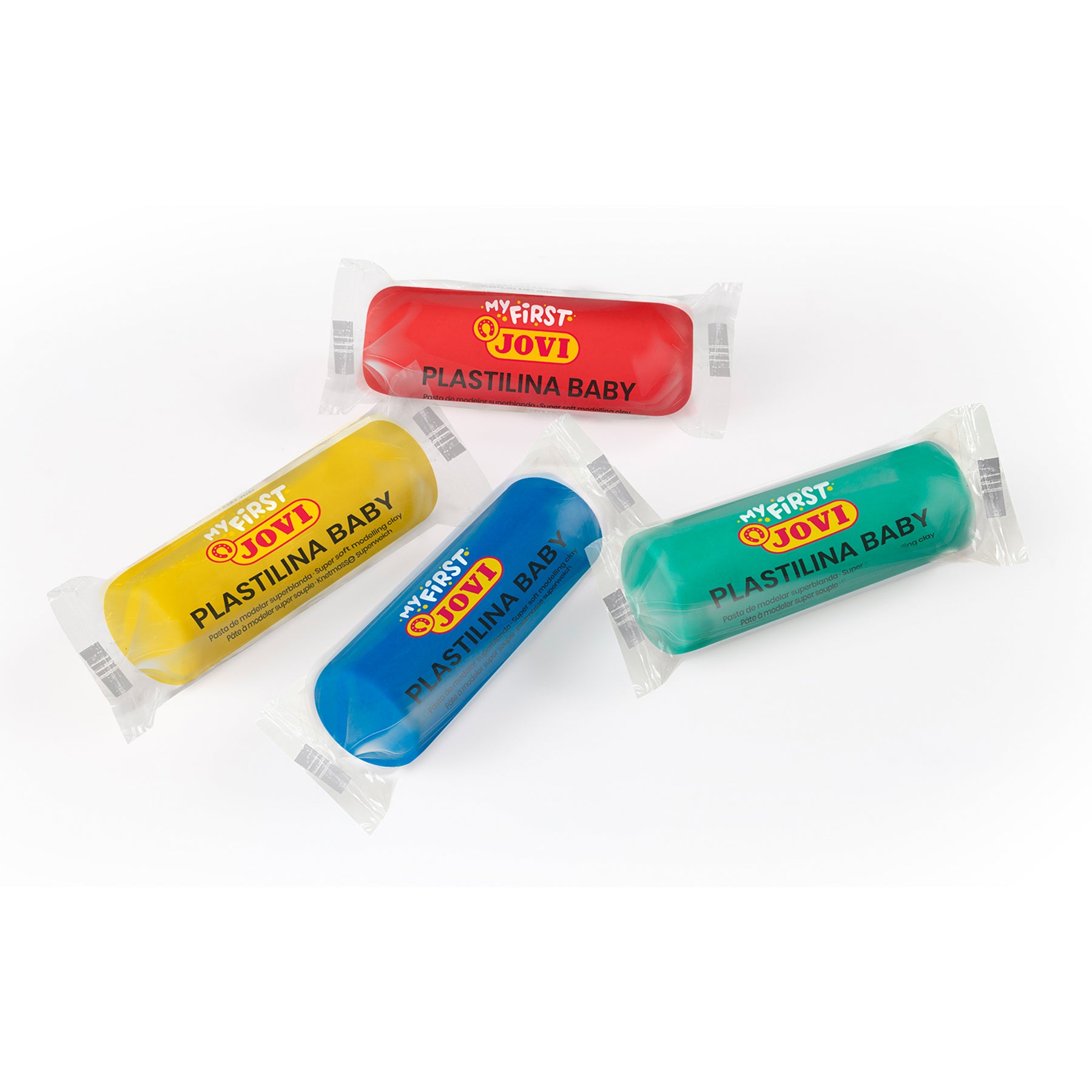 JOVI Baby School Multi-Color Plastilina Modeling Clay Set - 60 Bars - Image 3