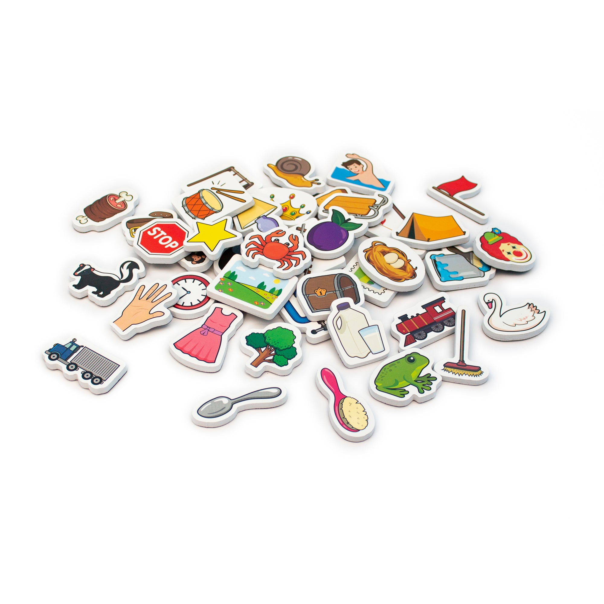 Alternative view of Junior Learning Magnetic Foam Blend Objects - Multicolor Educational Set