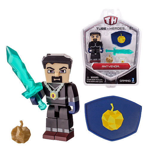 Alternative view of Tube Heroes Antvenom Action Figure with Battle Gear
