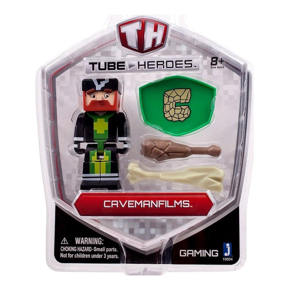 Tube Heroes Caveman Films Action Figure with Accessories
