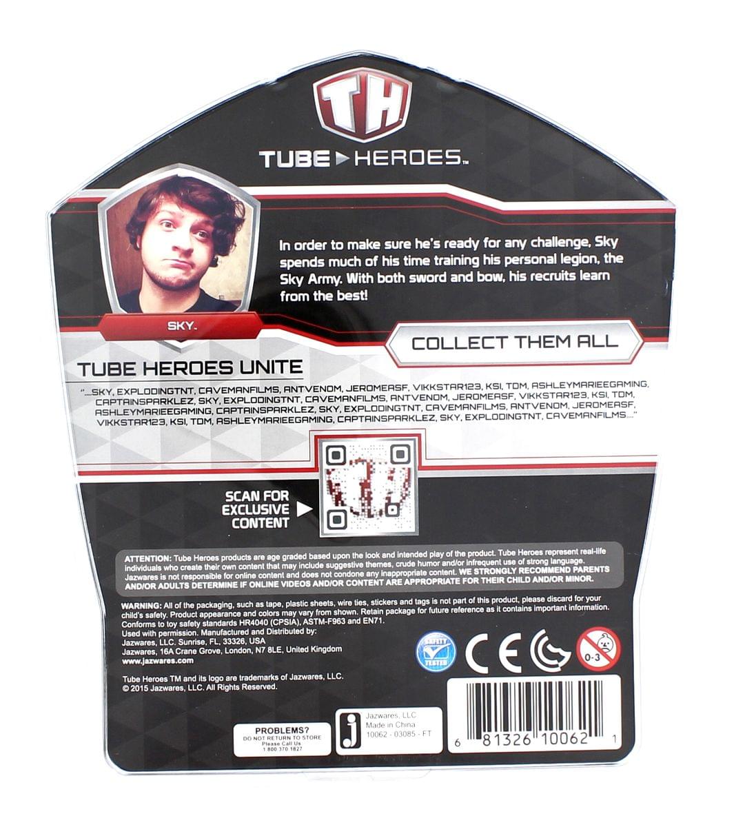 Alternative view of Tube Heroes Sky Hero Pack Adventure Set