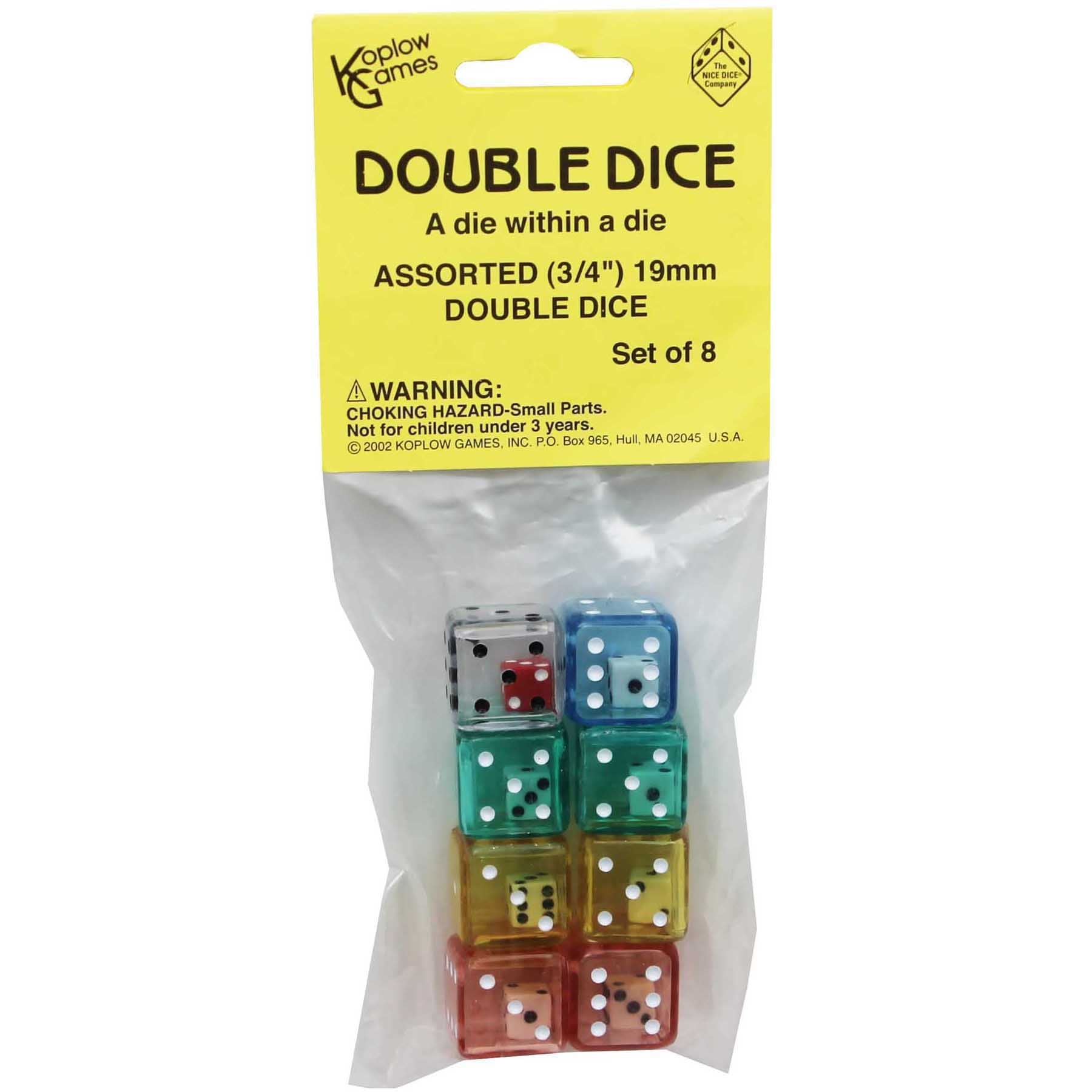 Alternative view of Koplow Games Exciting Double Dice Set, 48 Count