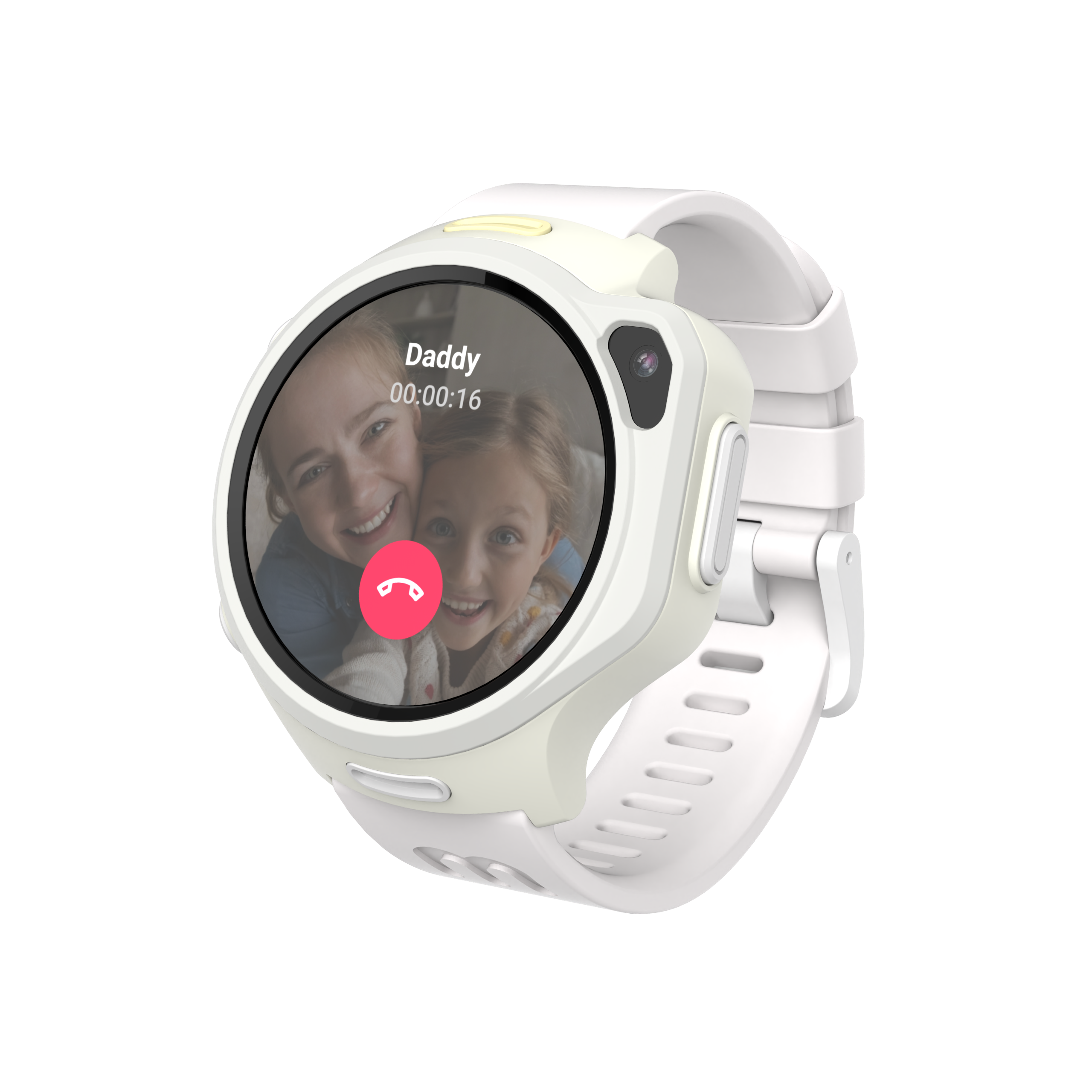 myFirst Fone R2 Kids' Smart Watch - GPS Tracker, Video Calls - Nougat White
