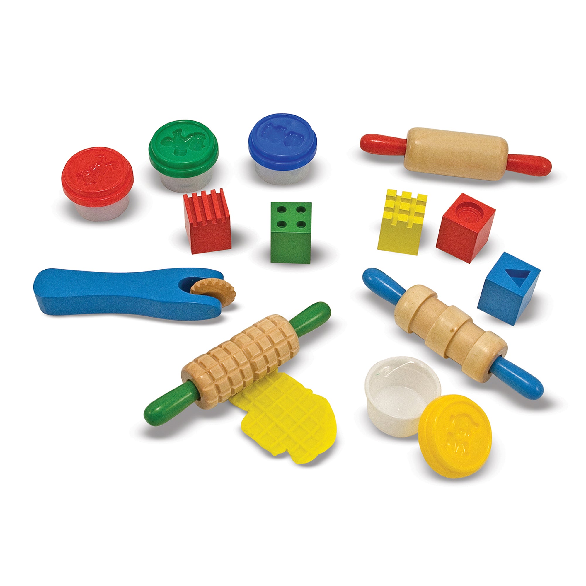 Alternative view of Melissa & Doug Created by Me! Shape, Model & Mold Modeling Dough Kit