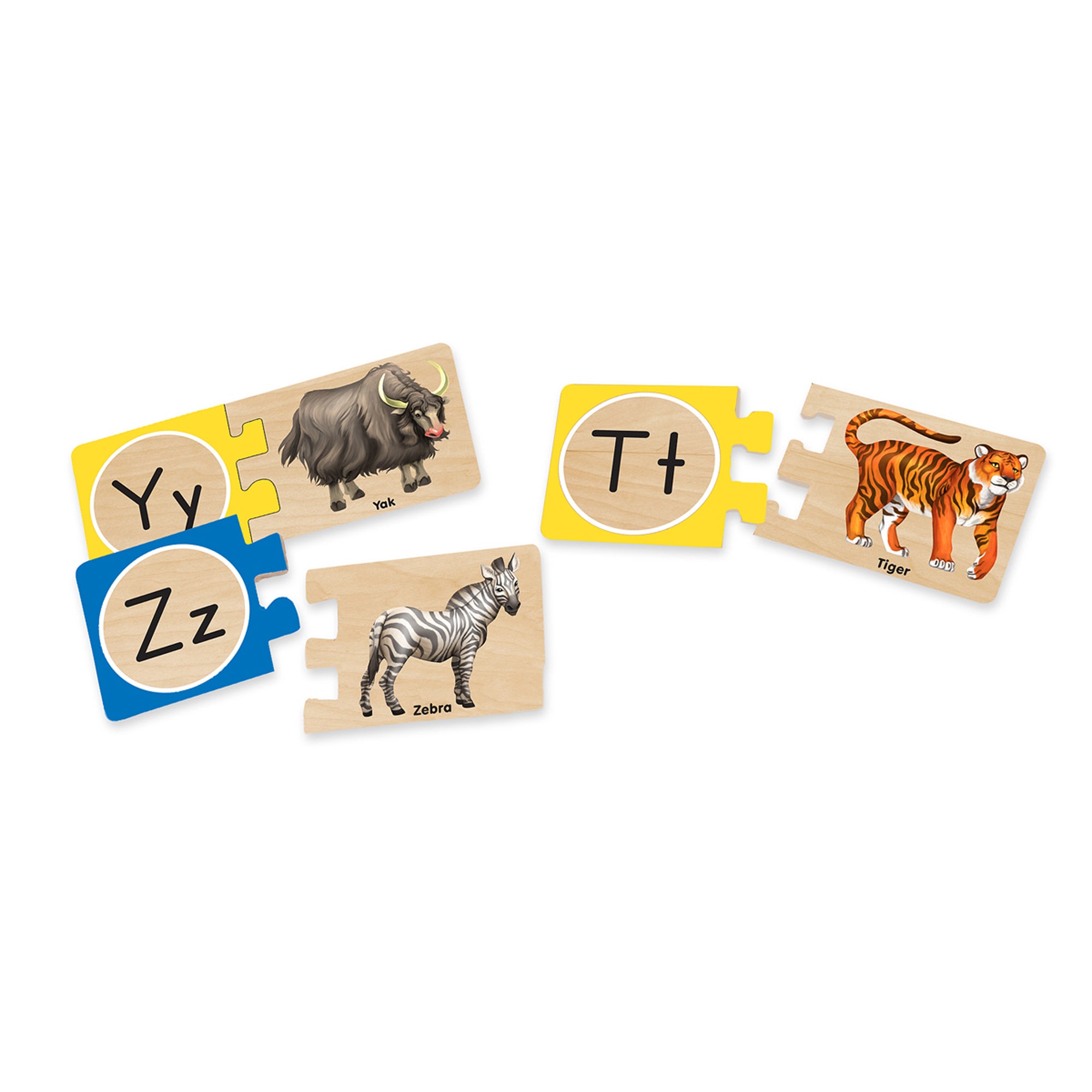 Melissa & Doug Alphabet Adventure Wooden Puzzle - Self-Correcting Letter Pieces - Image 3