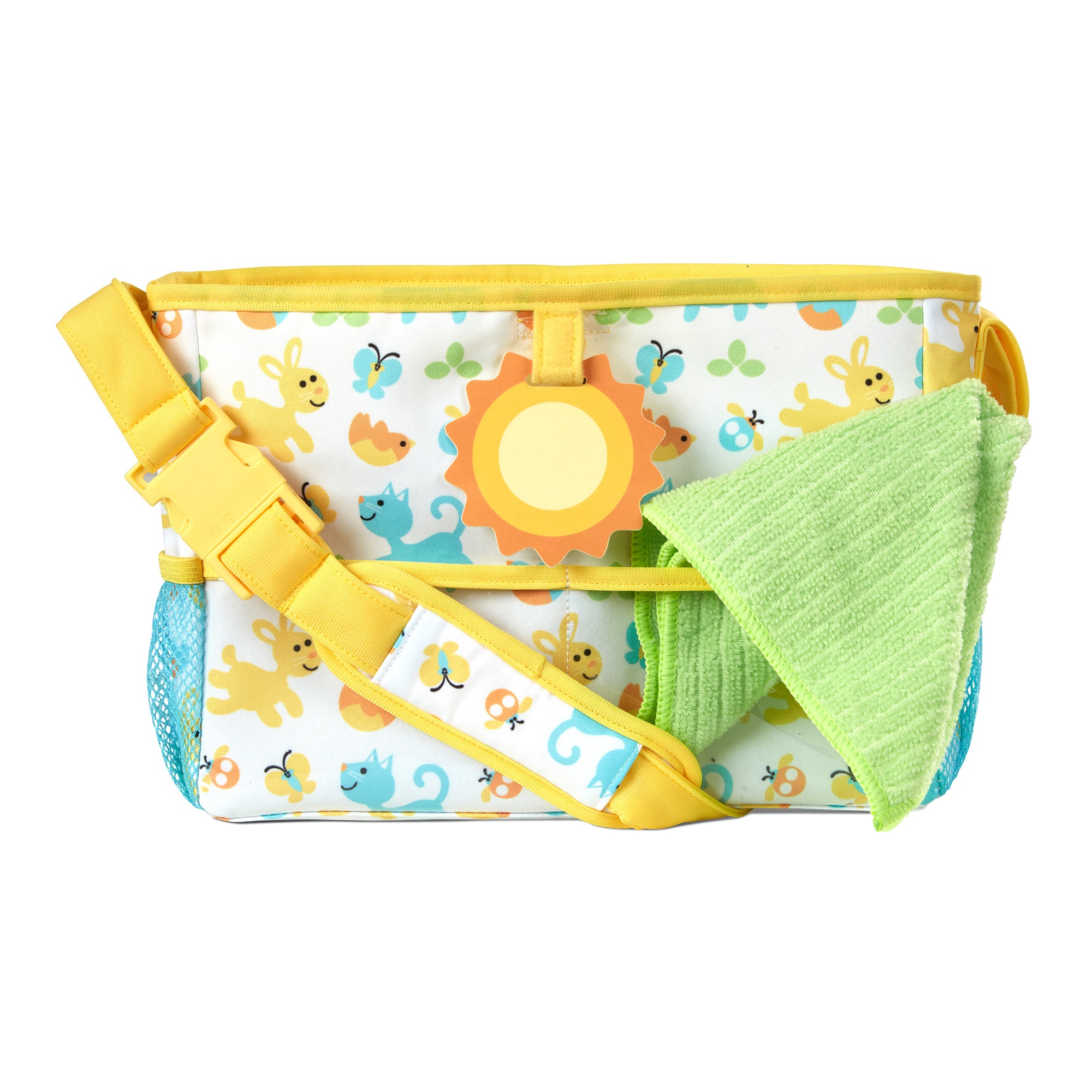 Melissa & Doug Mine to Love Diaper Bag Doll Travel Playset - Image 3